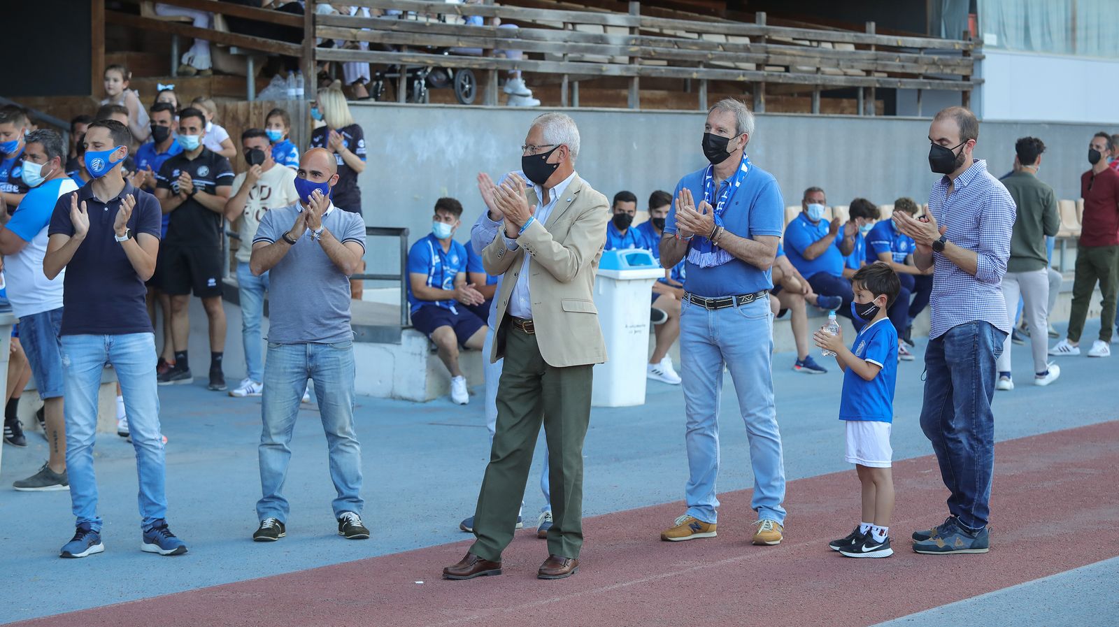 Fiesta del ascenso del Xerez DFC en Chapín