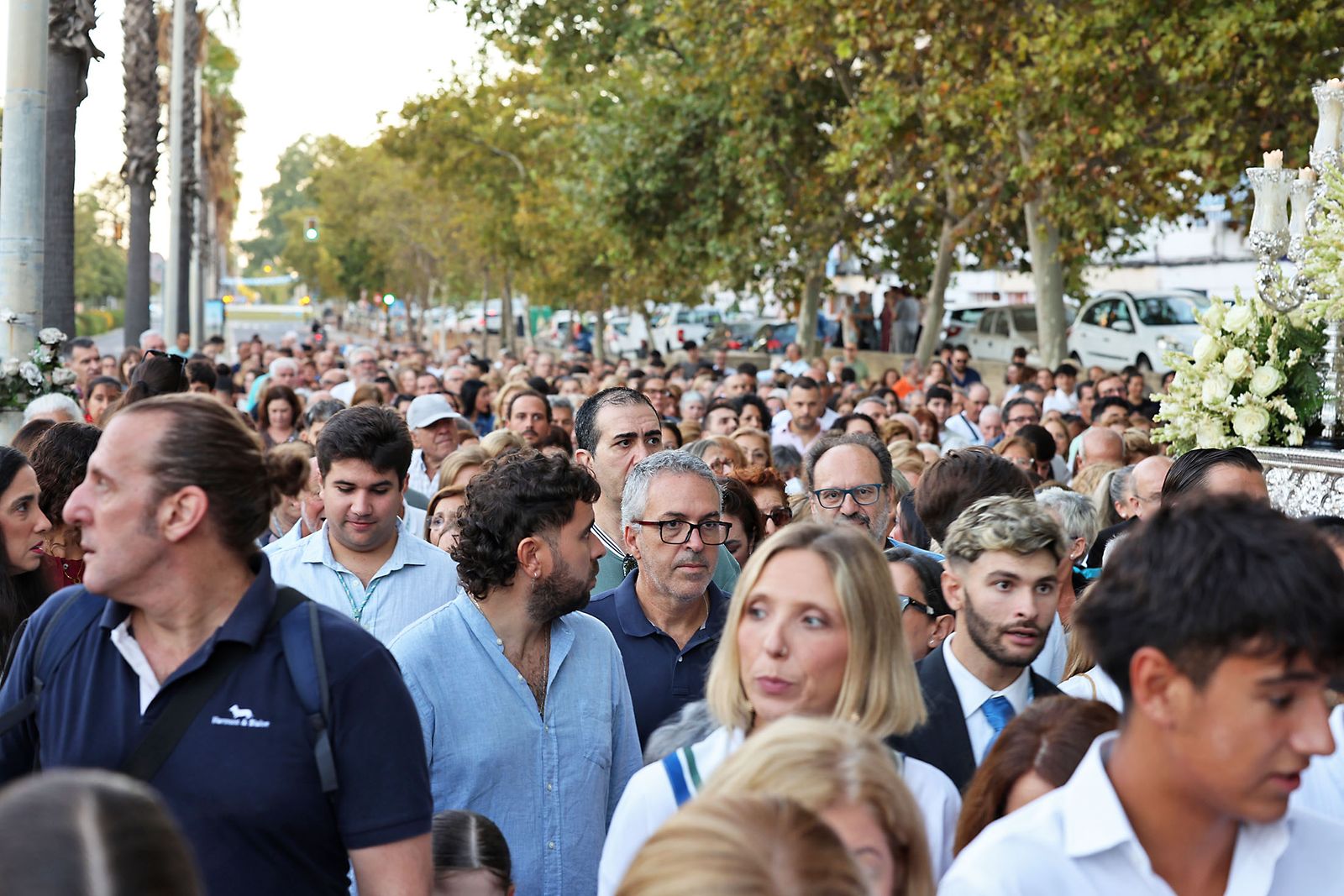 Imágenes de la bajada de la Virgen de la Cinta