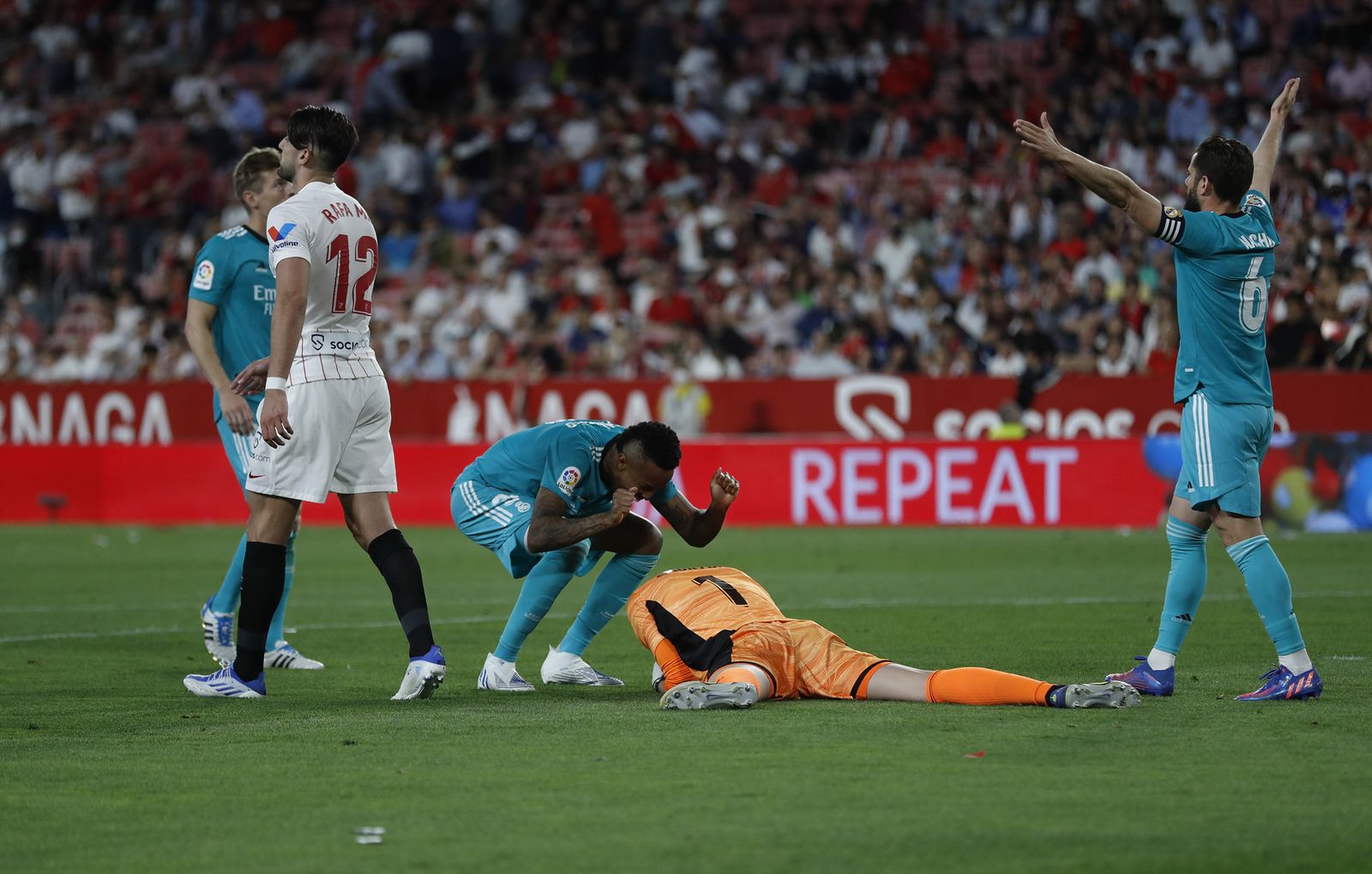 Las imágenes del Sevilla- Real Madrid