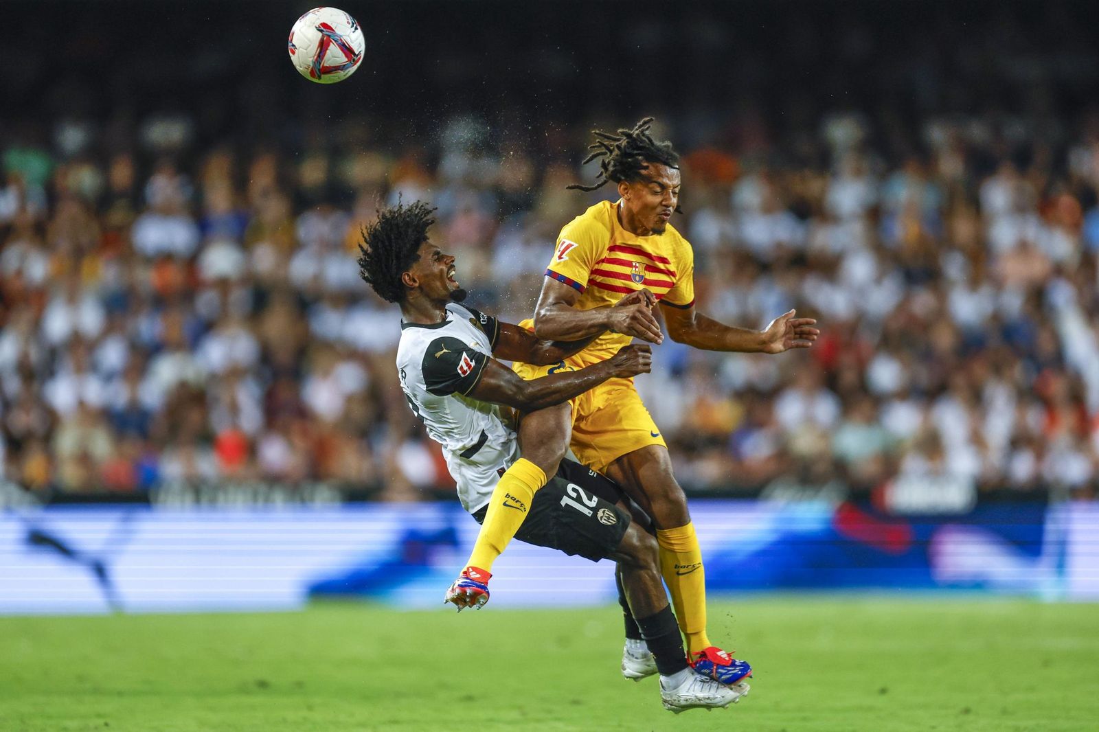 Las imágenes del Valencia - Barcelona