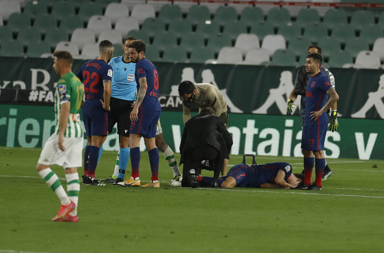 Las imágenes del Betis-Atlético de Madrid