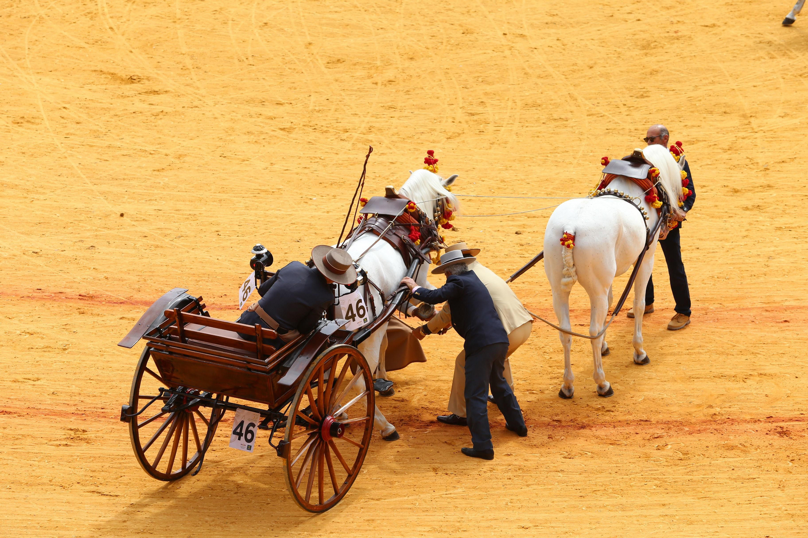 XXXIII Exhibición del Real Club de Enganches de Andalucía en la Maestranza
