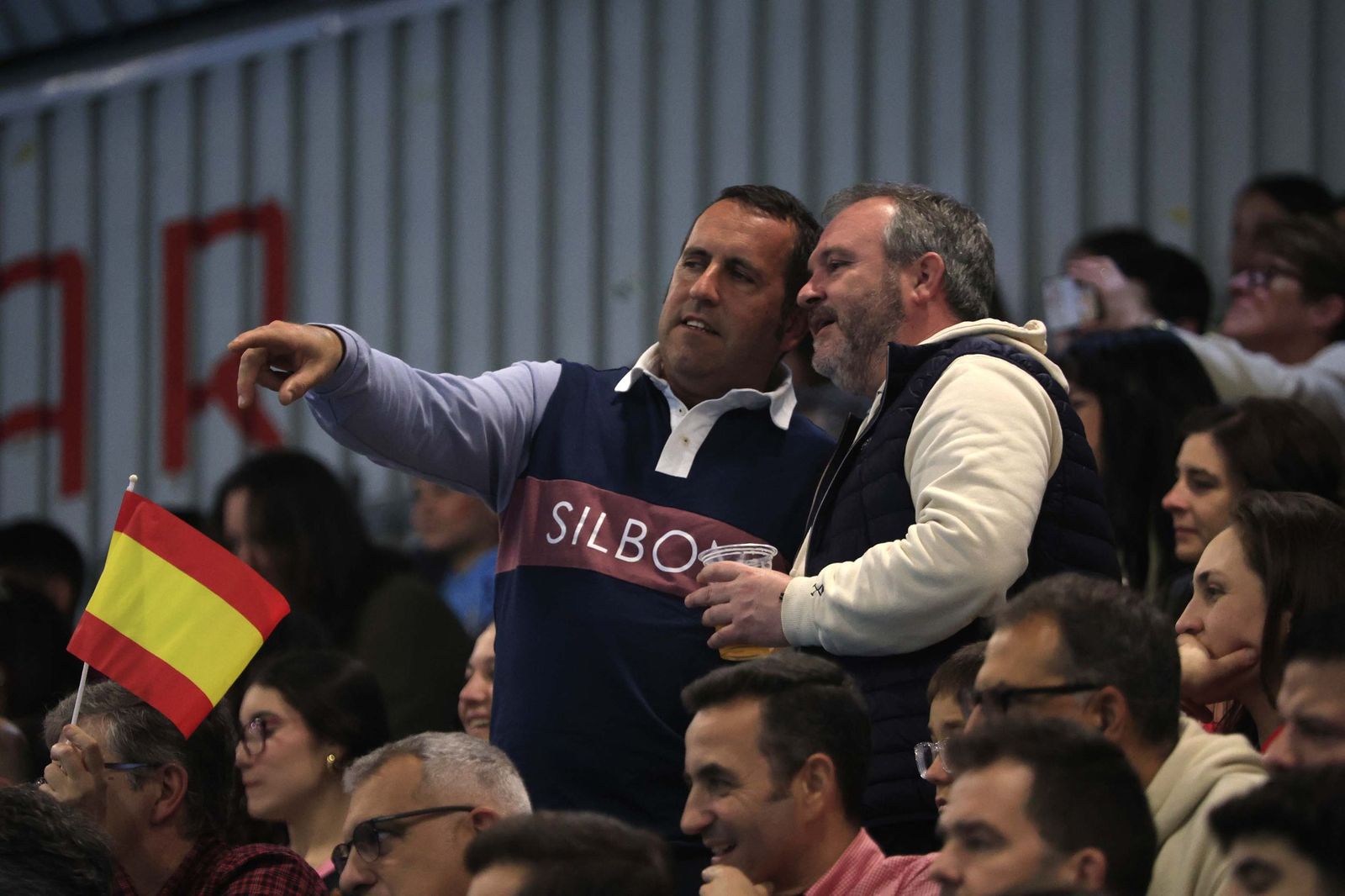 Búscate en el Juan Carlos Mateo de Algeciras durante el España-Austria del preeuropeo  femenino