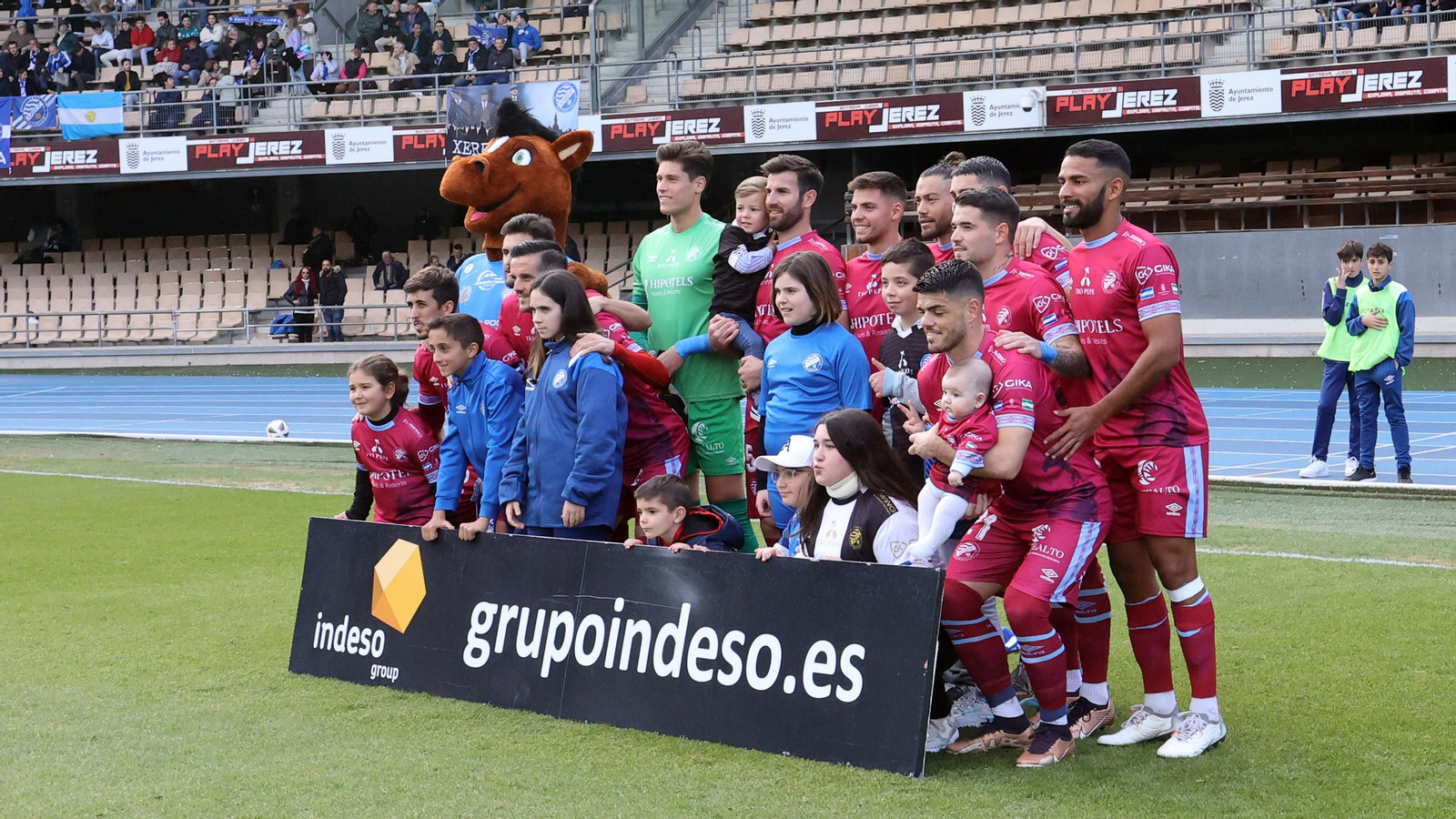 Xerez DFC contra UCAM Murcia en Chapín