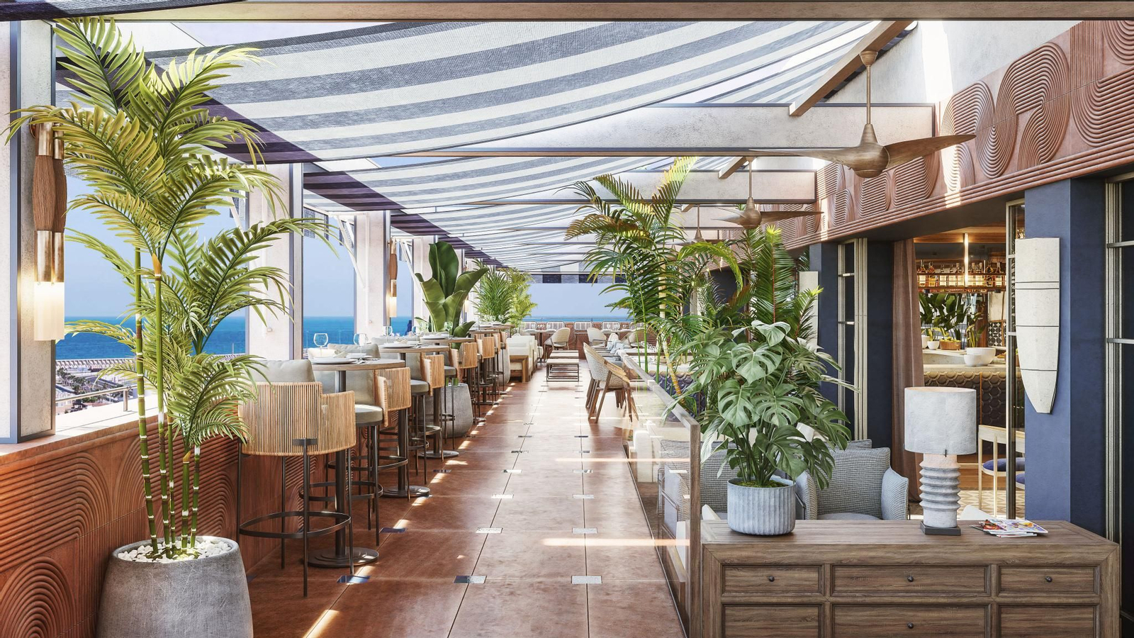 Fotos del hotel de 5 estrellas de La Equitativa, en Málaga.