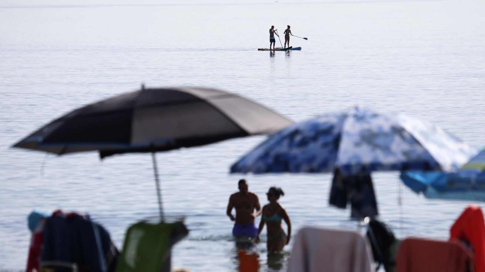 Fotos de un día de playa en Sotogrande