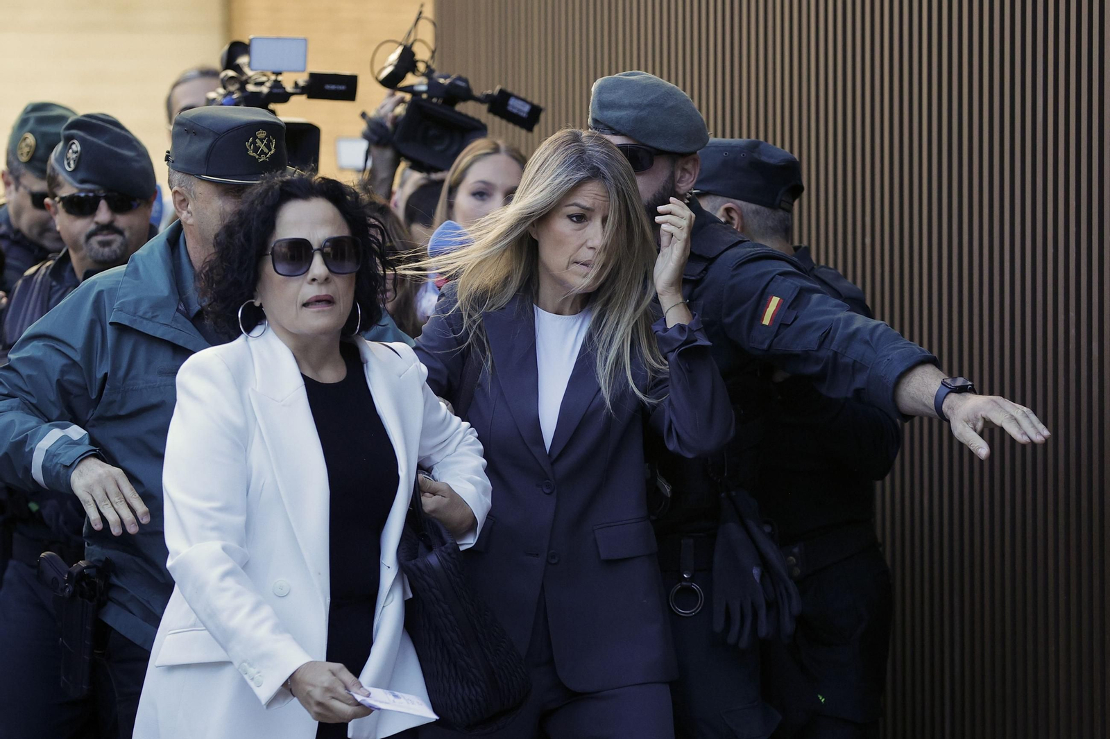 La periodista Maribel Vilaplana, a su llegada al juzgado de Catarroja para testificar por el 29-O el pasado lunes. La periodista Maribel Vilaplana, a su llegada al juzgado de Catarroja para testificar por el 29-O el pasado lunes.