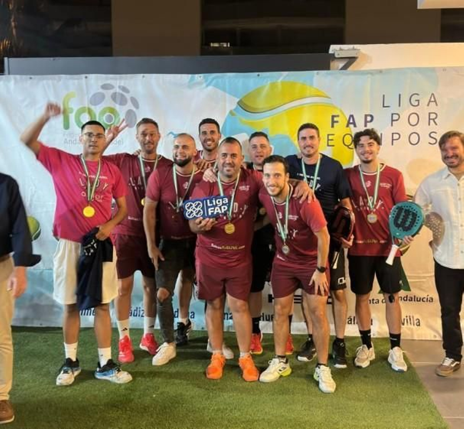 Los jugadores del conjunto almeriense CDR360.