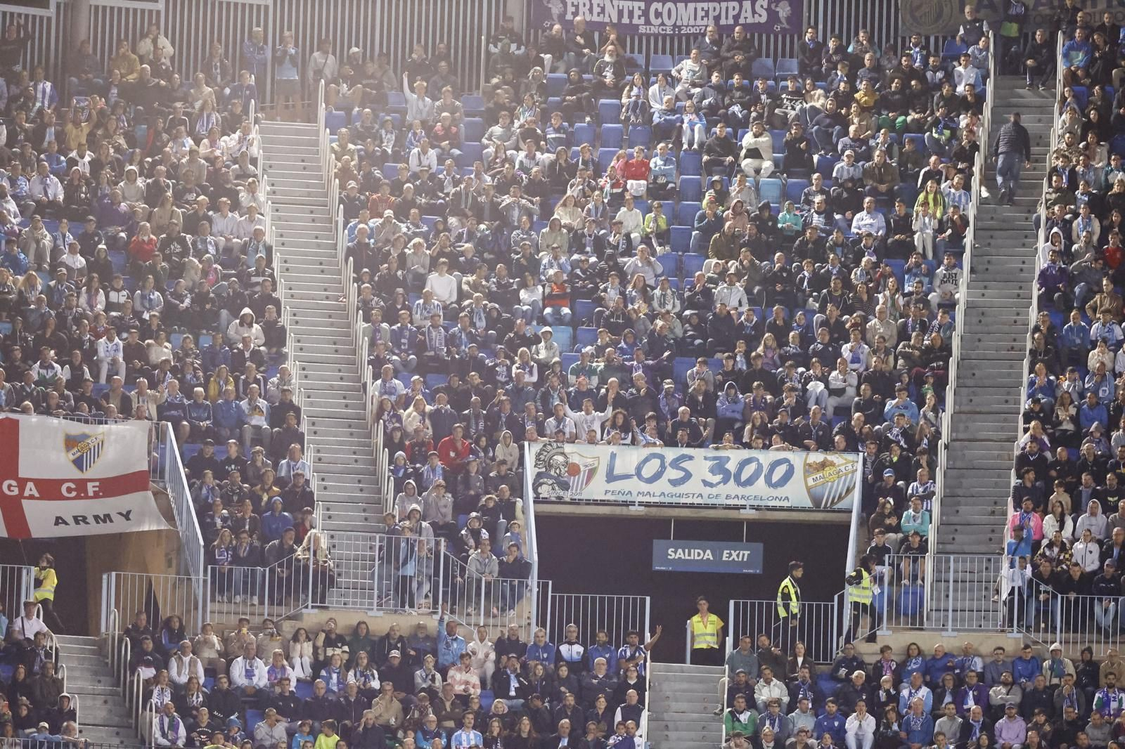 Búscate en las gradas de La Rosaleda en el Málaga CF-Córdoba