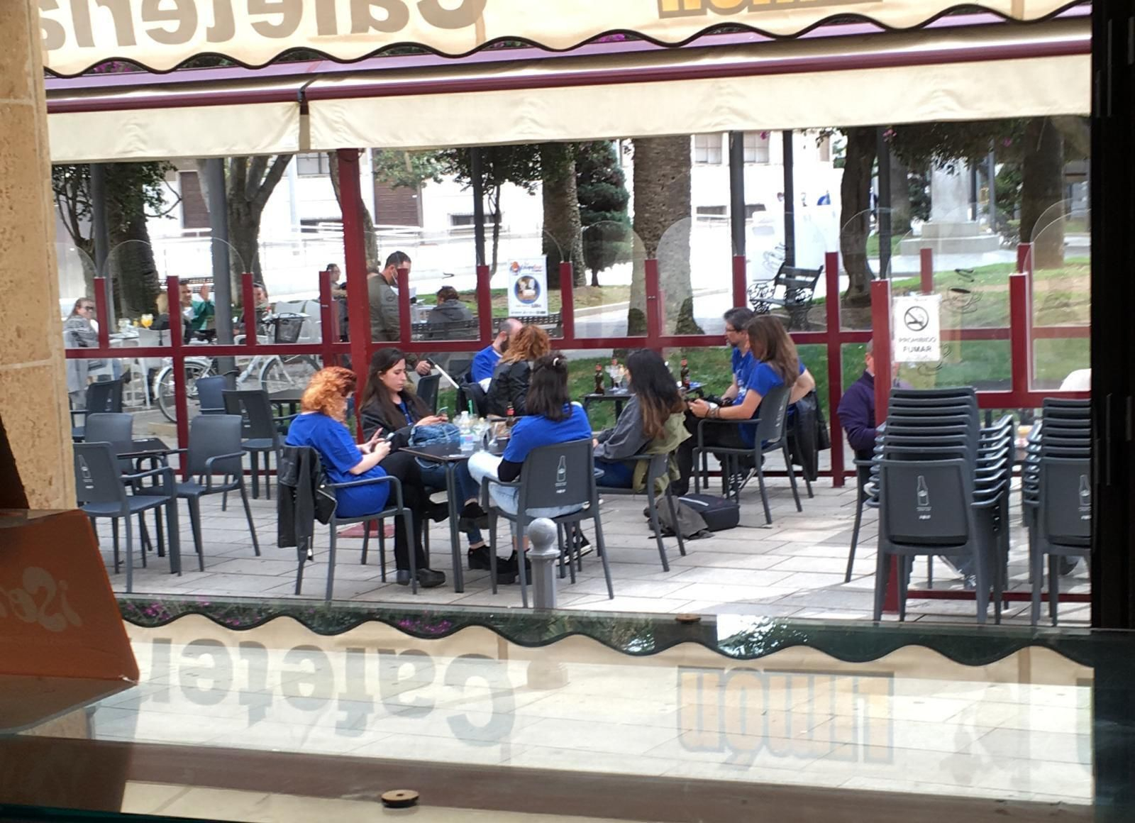 Terraza de uno de los establecimientos participantes, en una imagen de Asihtur. Terraza de uno de los establecimientos participantes, en una imagen de Asihtur.