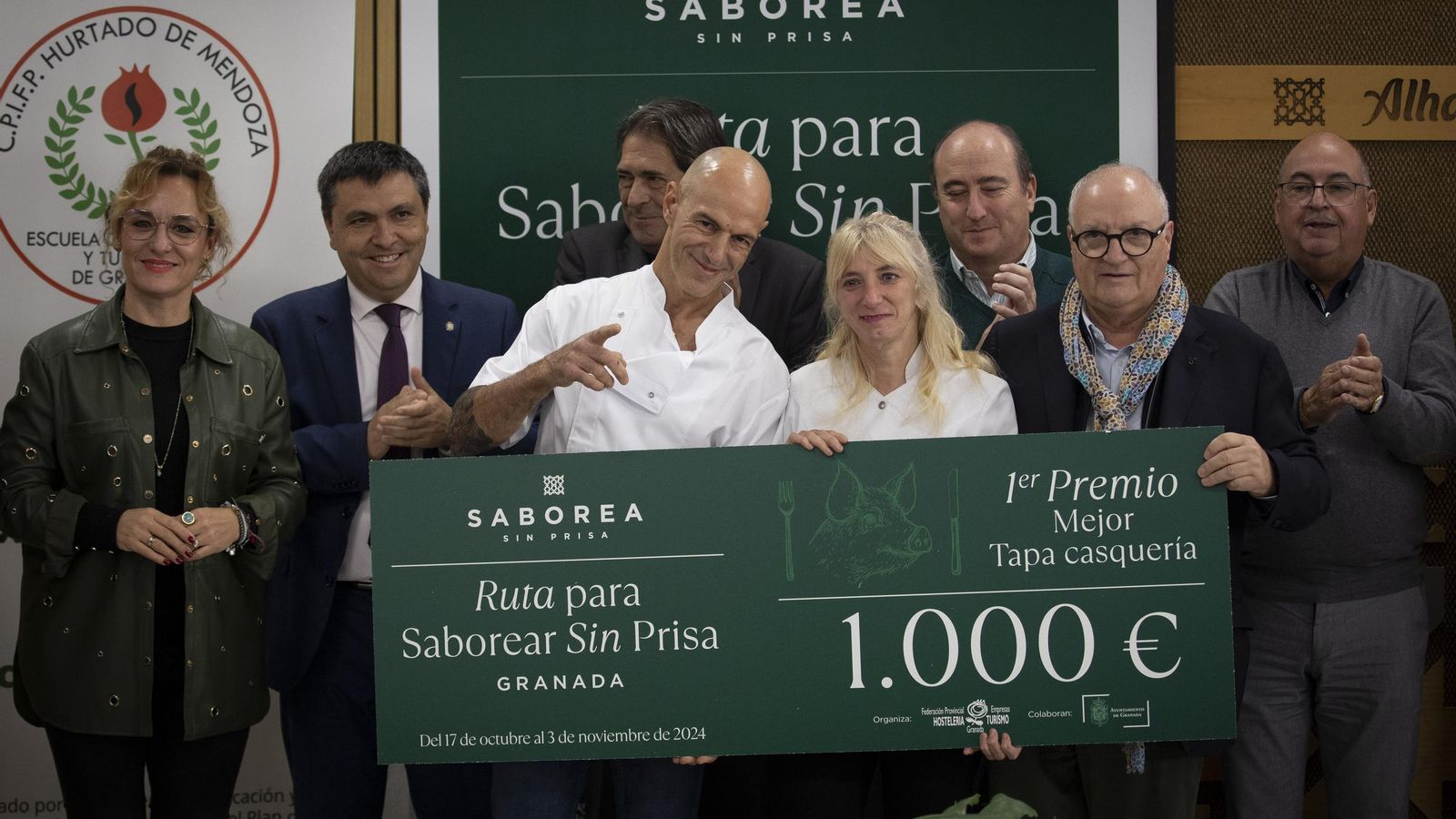 Final del concurso gastronómico Ruta Saborea Sin Prisa de Cervezas Alhambra