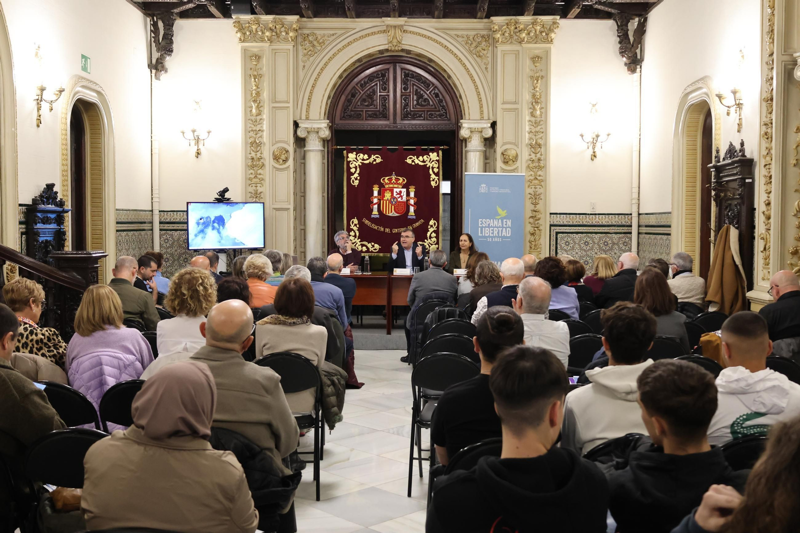 Una imagen de las Jornadas Memoria, Democracia y Educación.