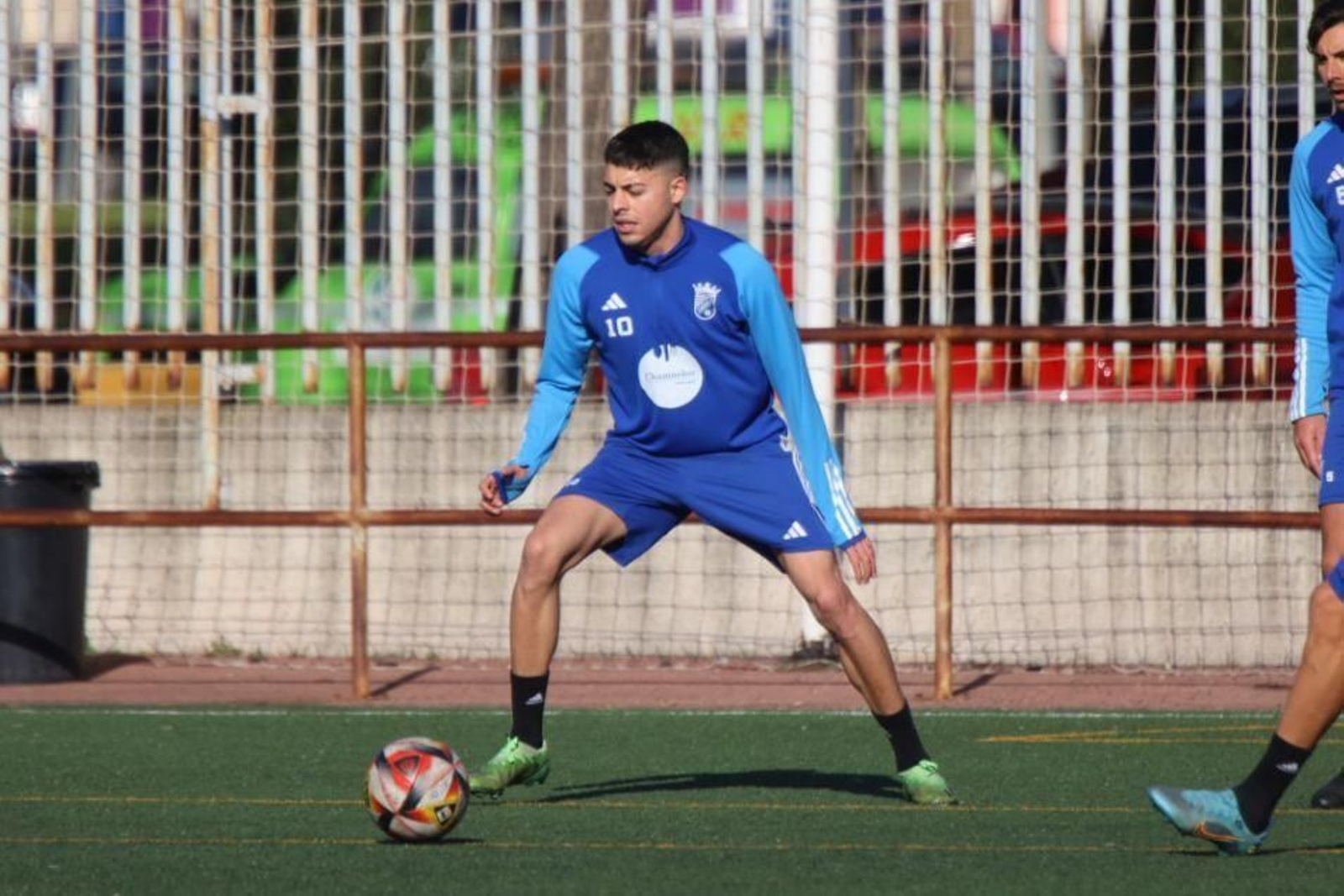 Charaf ya se ha entrenado este martes con el Xerez CD.