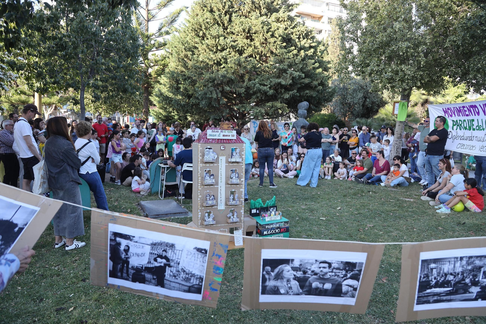 Las imágenes de la fiesta en el Parque del Oeste para celebrar su reapertura
