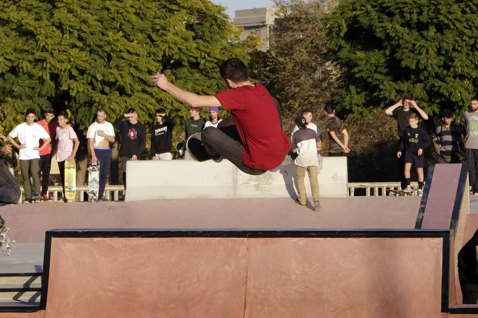 Inauguración del nuevo Skate Park en el complejo deportivo de Chapín