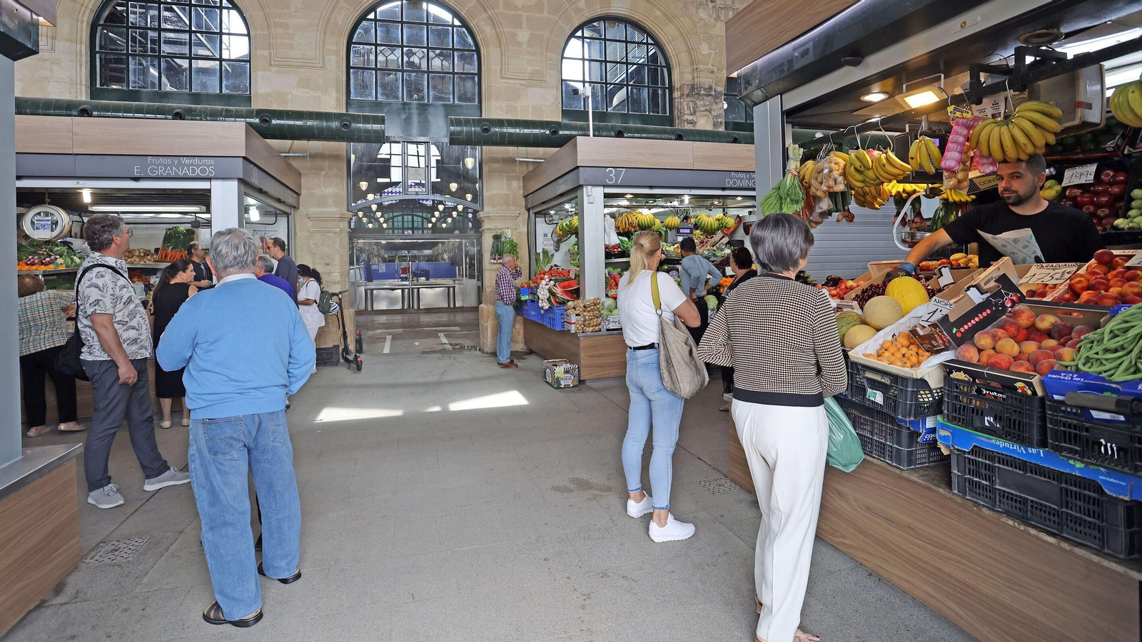 Plaza de abastos de Jerez.