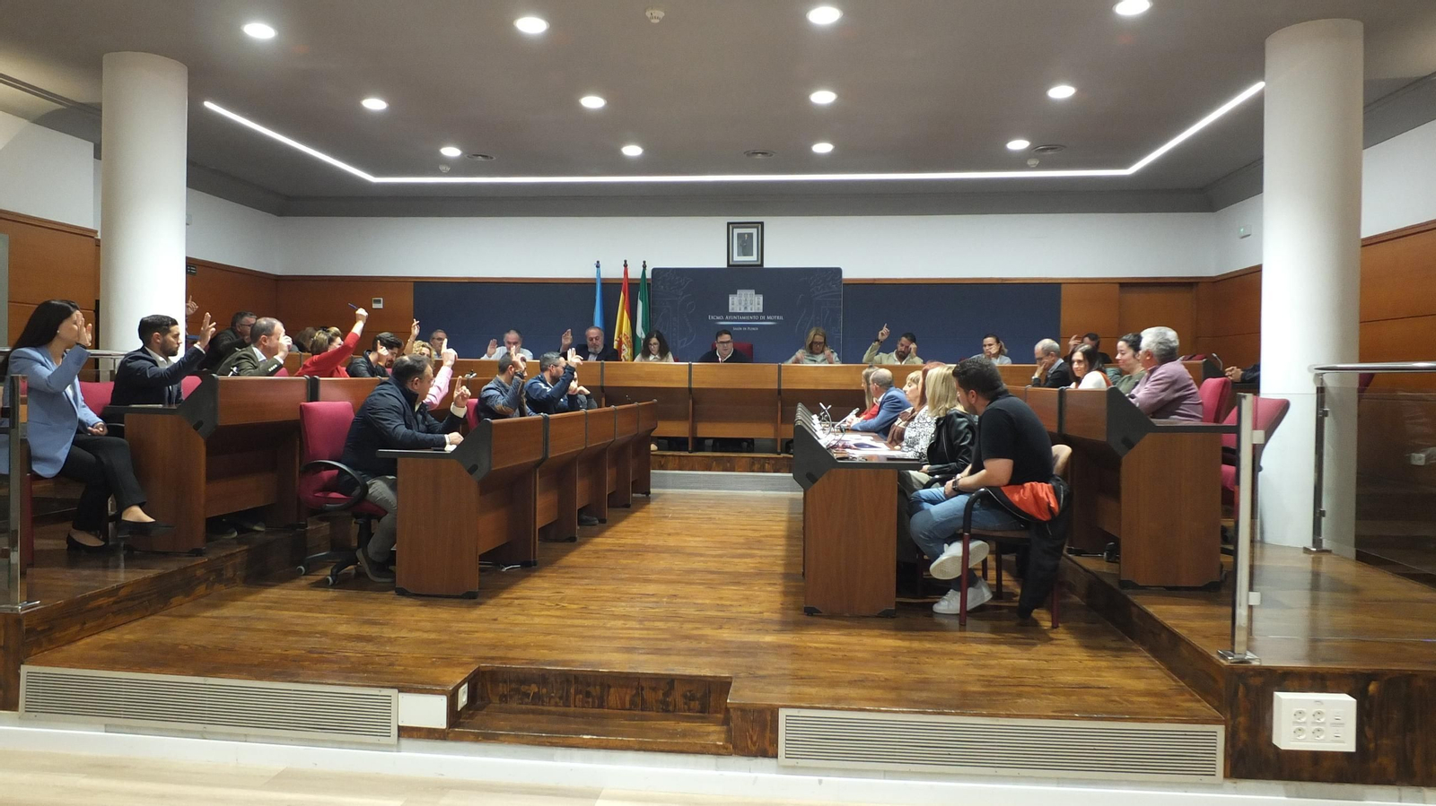 Votación de los presupuestos de 2025