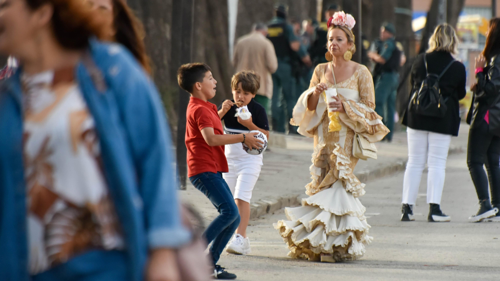 Fotos del jueves en la Feria de Los Barrios
