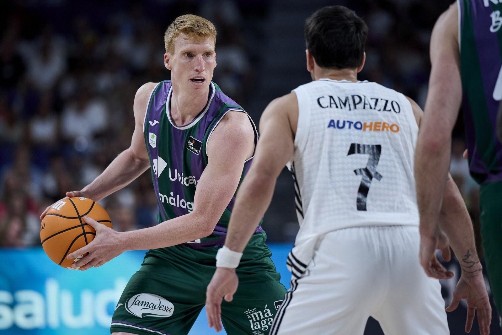El Real Madrid-Unicaja en fotos