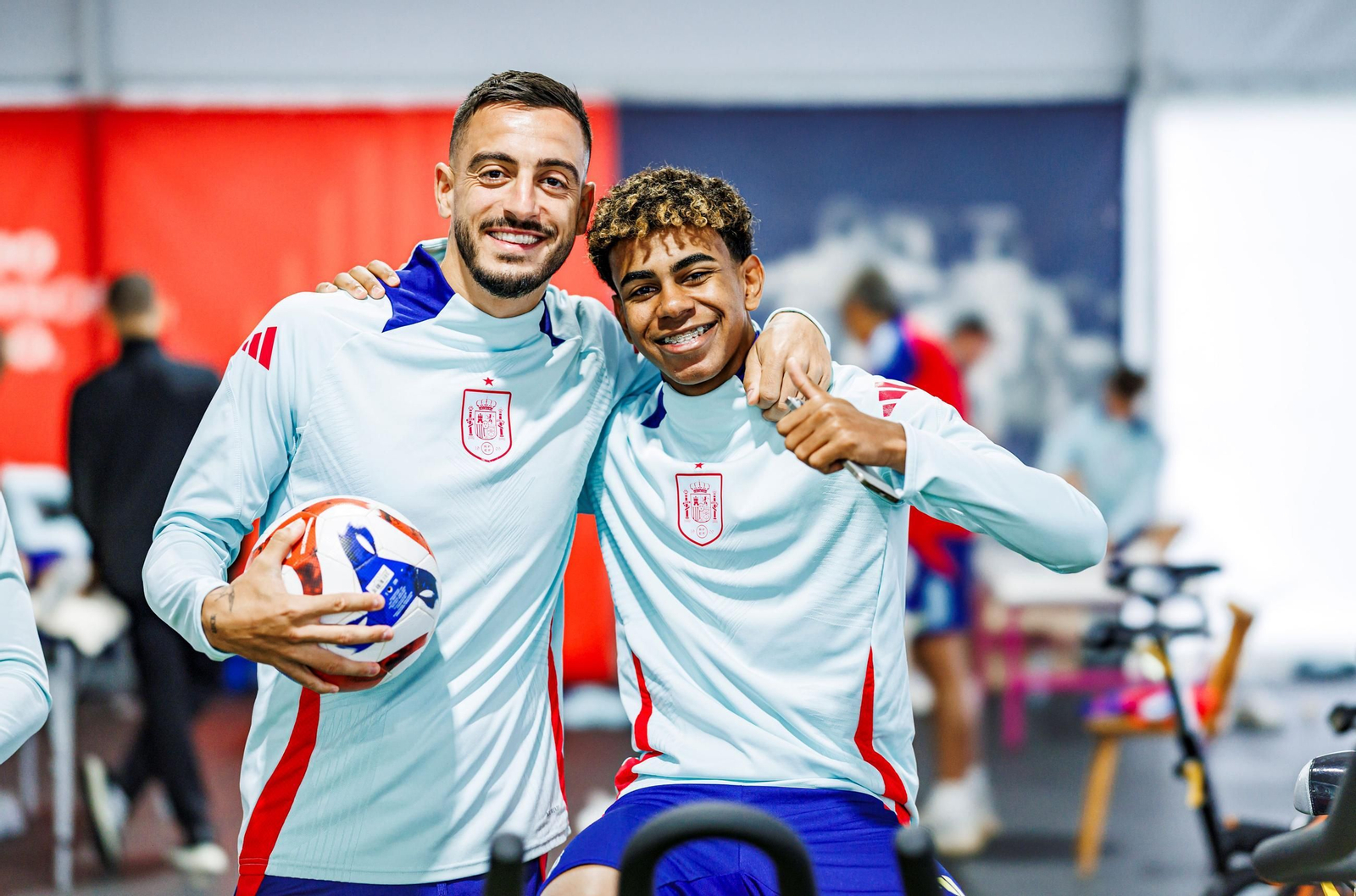 Las fotos de España antes de la gran final contra Inglaterra