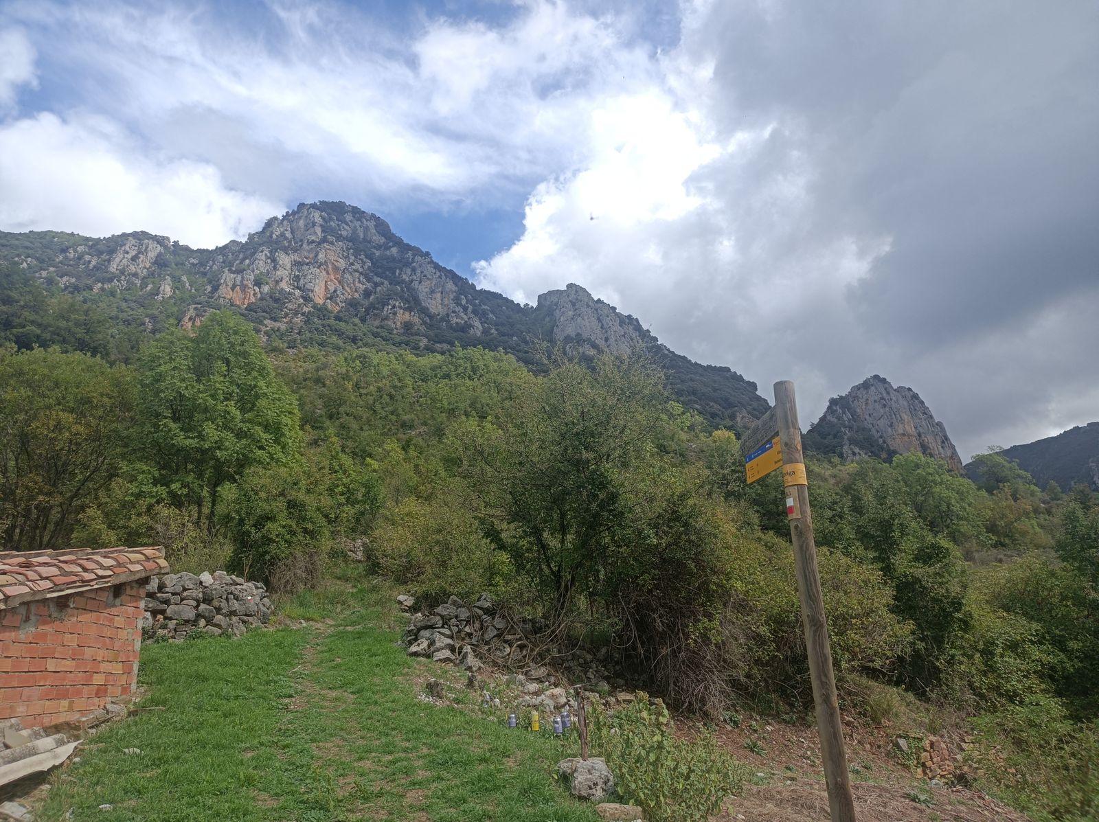 El Paso de la Croqueta visto de Ballabriga.