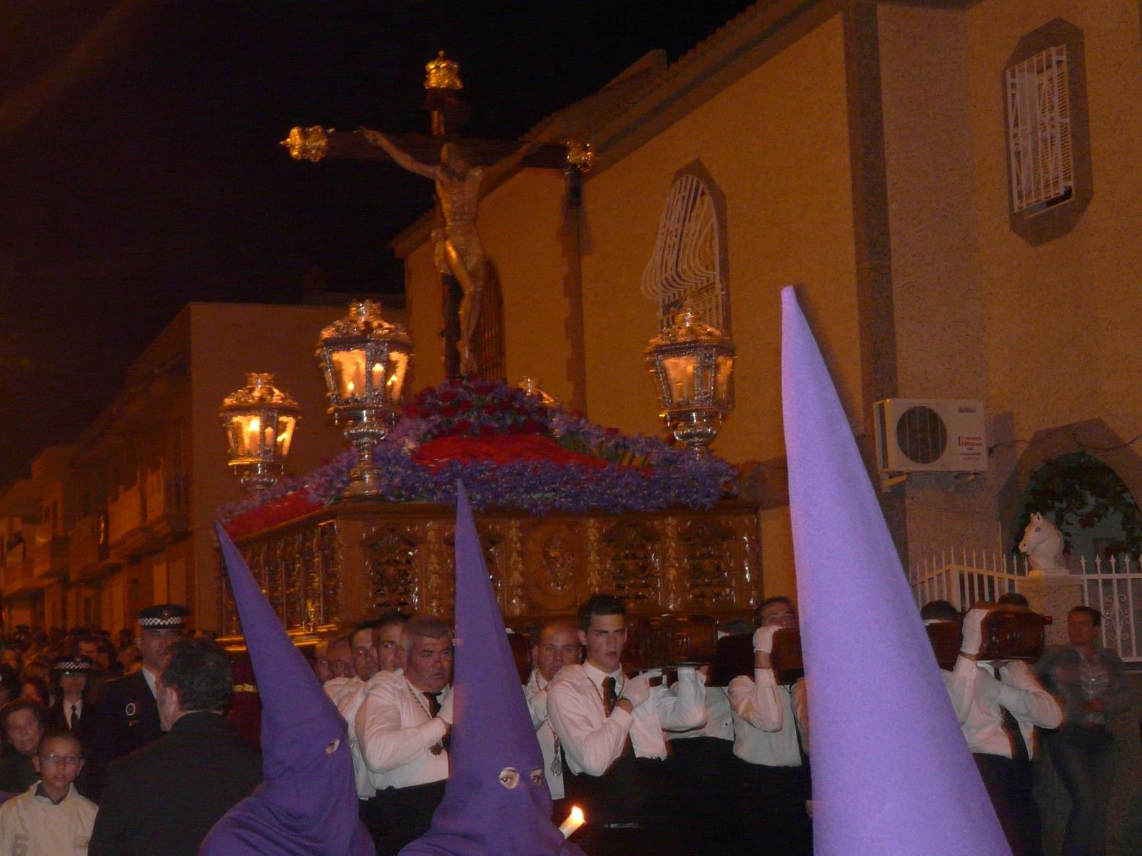 Procesión del Santísimo Cristo de la Esperanza de la Puebla de Vícar.