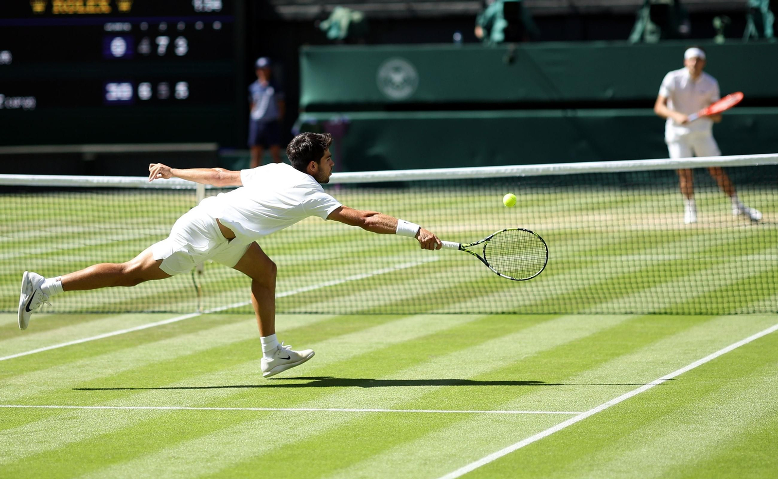 Las fotos del pase de Alcaraz a la final de Wimbledon Las fotos del pase de Alcaraz a la final de Wimbledon