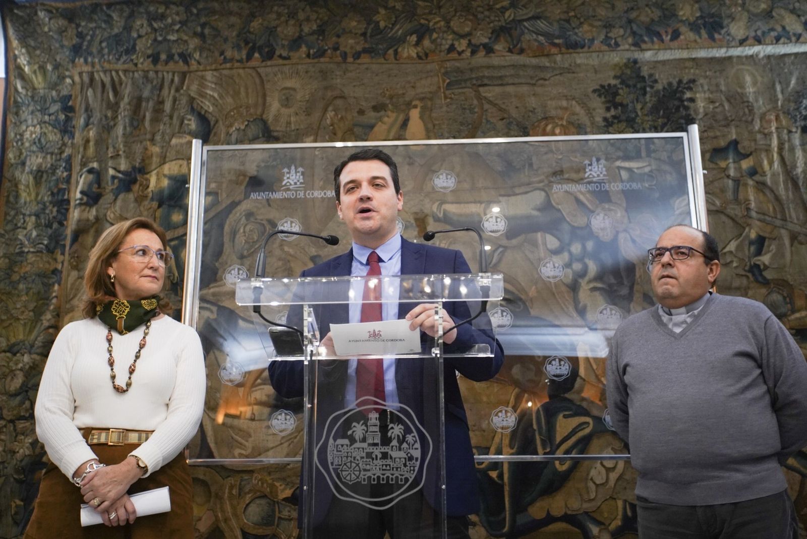 Presentación de los actos por el 25 aniversario de la declaración patrimonial del Casco.