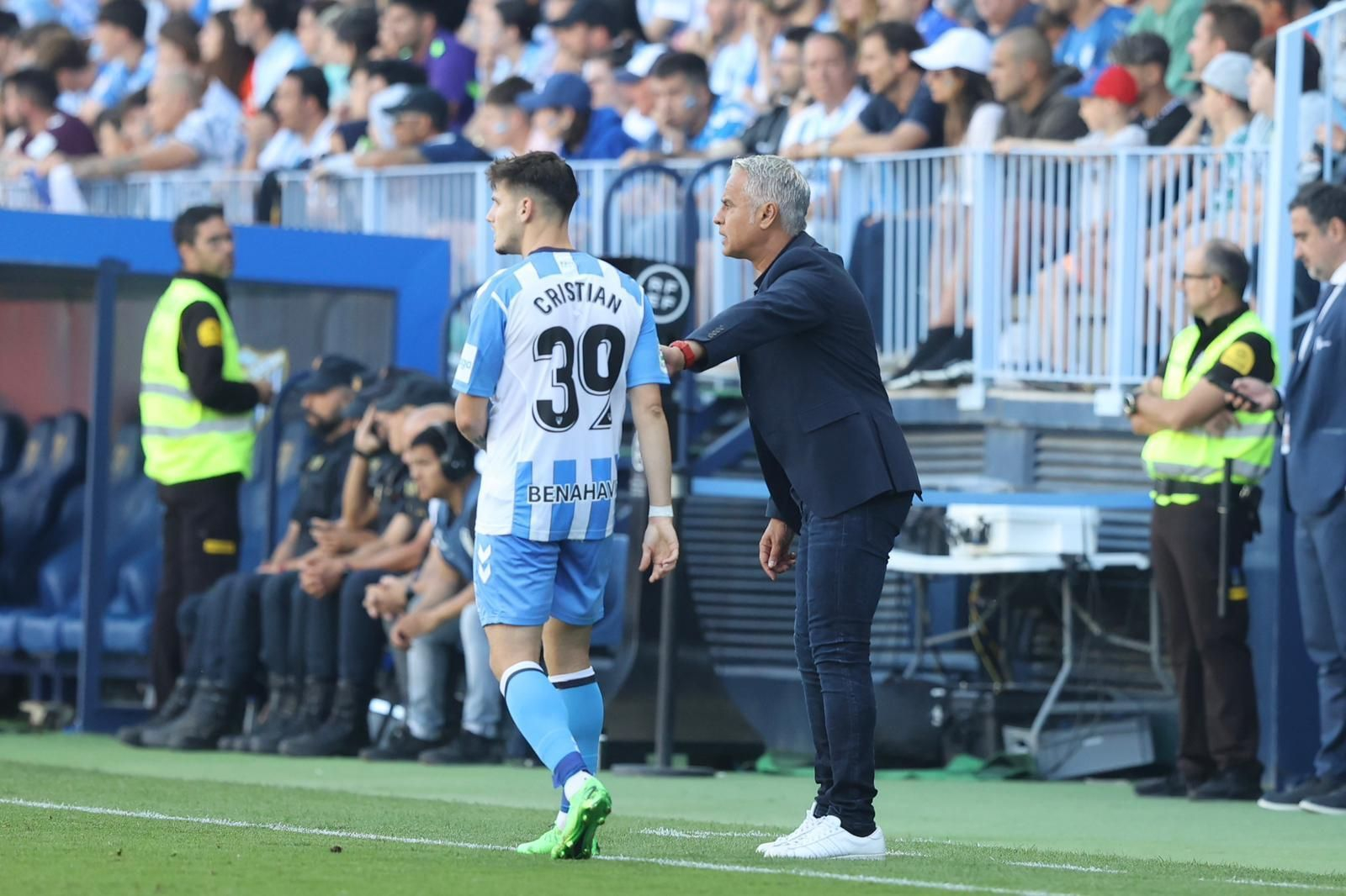 Las fotos del Málaga CF-Huesca