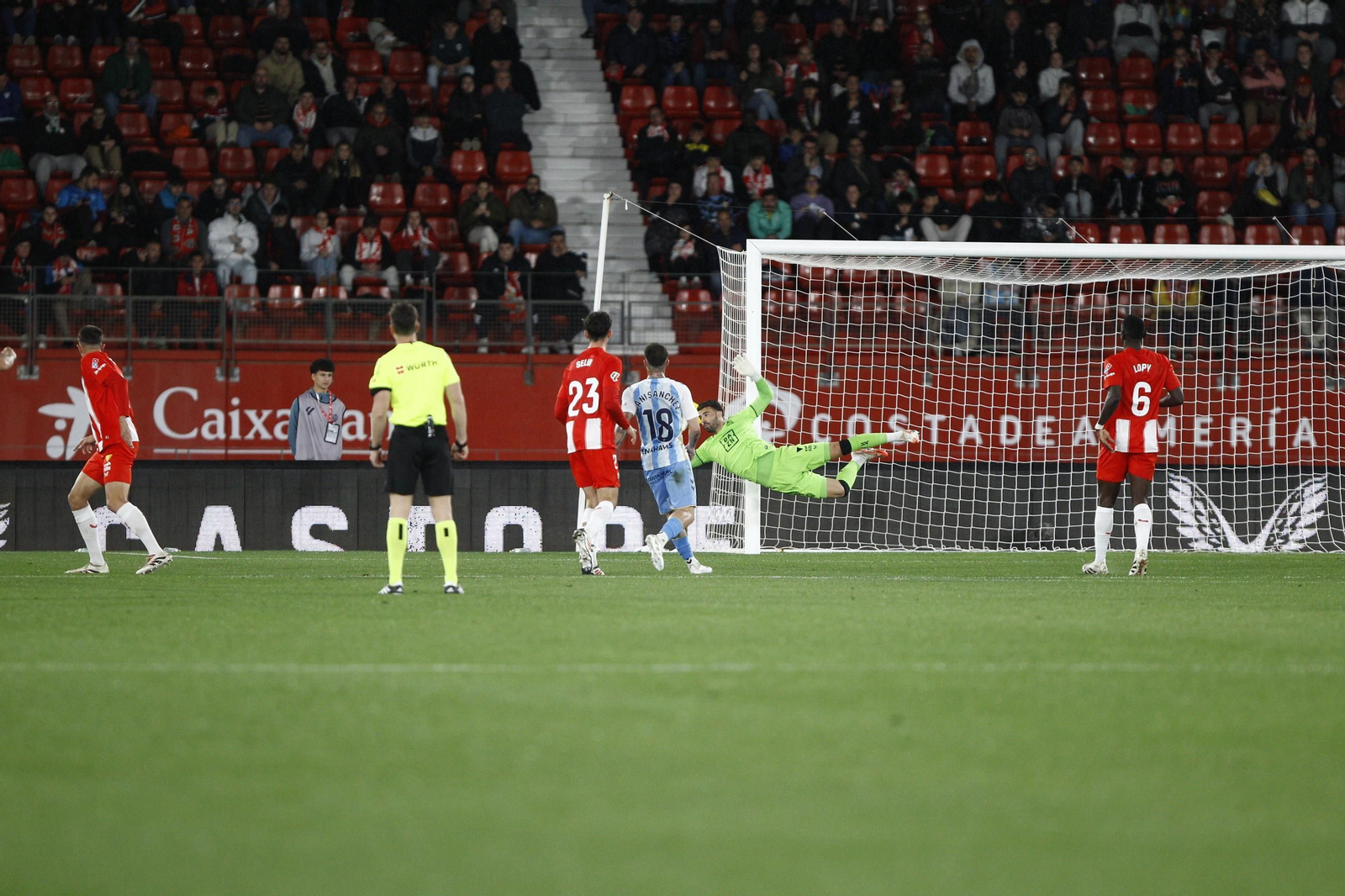 Las mejores imágenes del U.D. Almería-Málaga C.F.