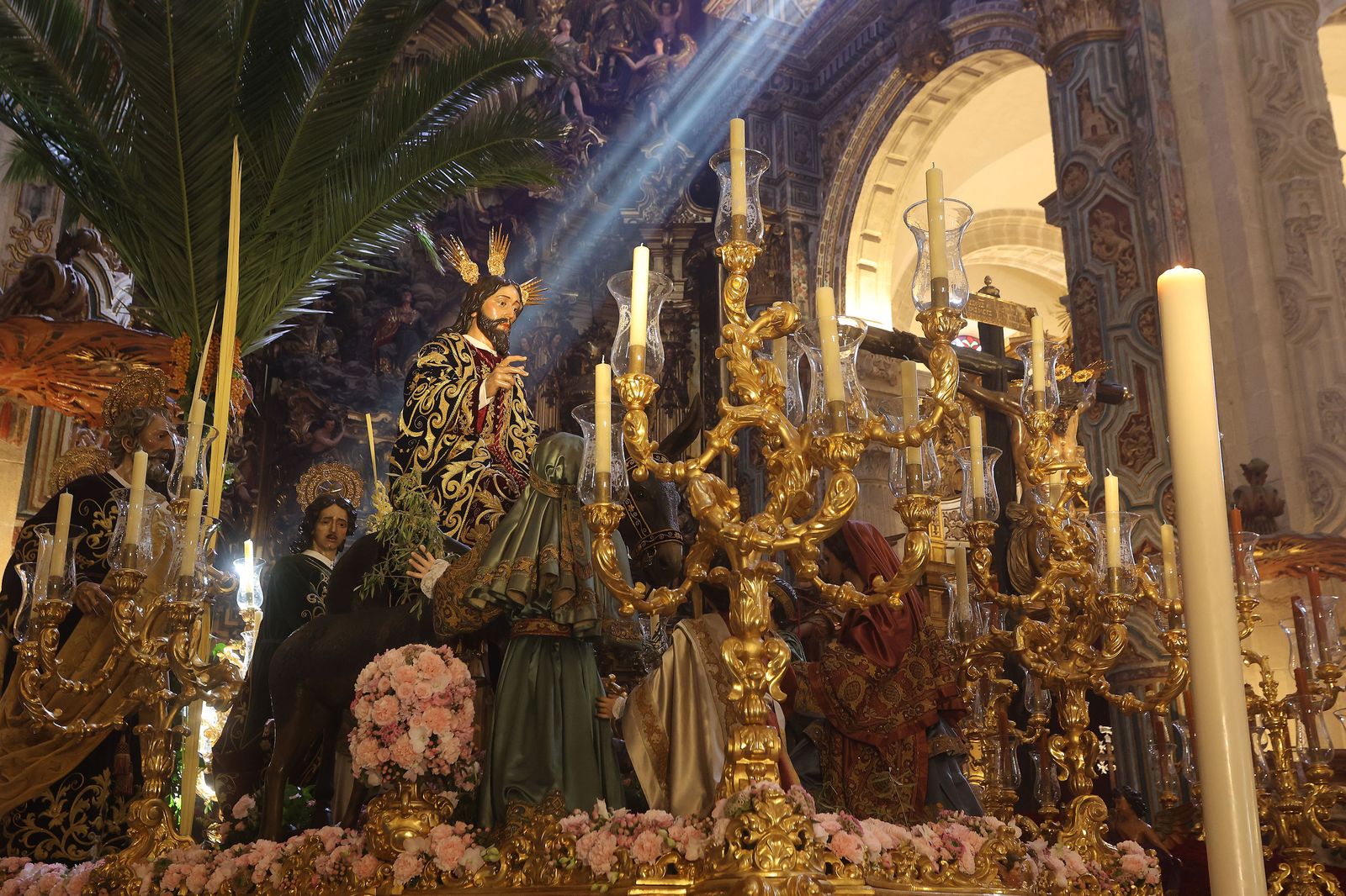 El paso de la Borriquita.