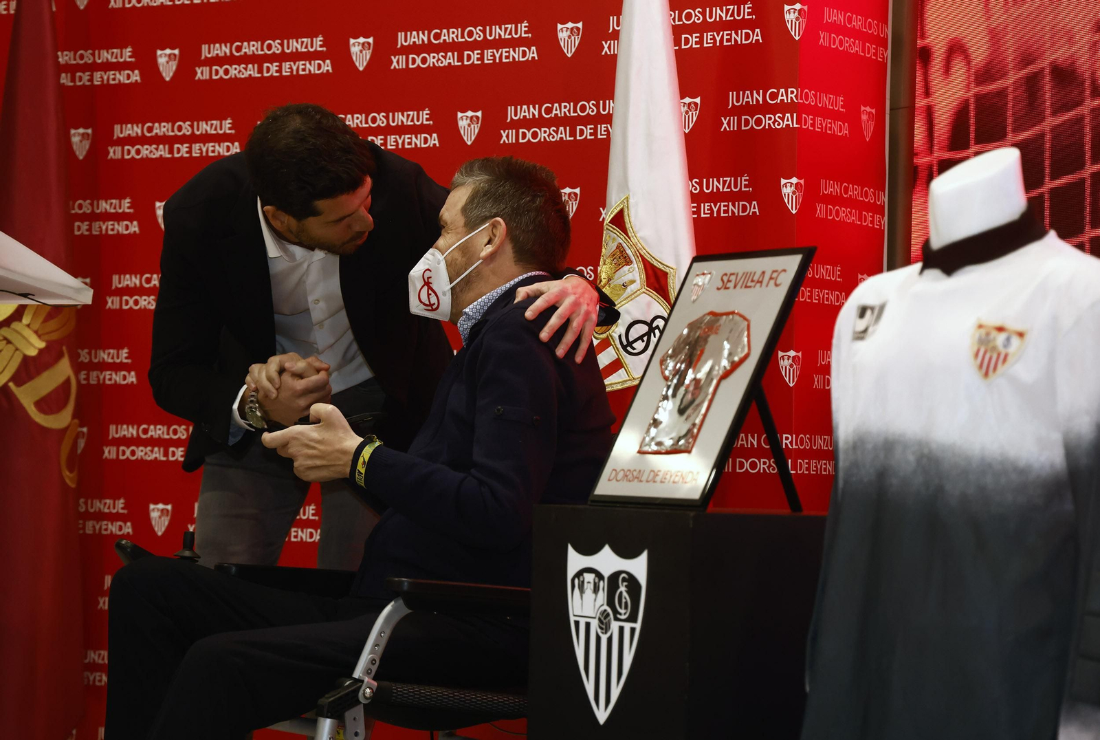 Las imágenes de Juan Carlos Unzué, Dorsal de Leyenda del Sevilla fc