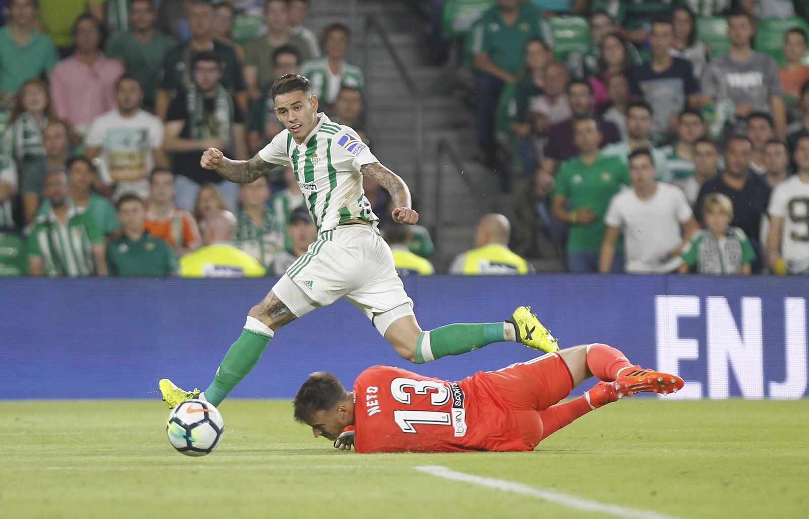 El Betis-Valencia, en imágenes