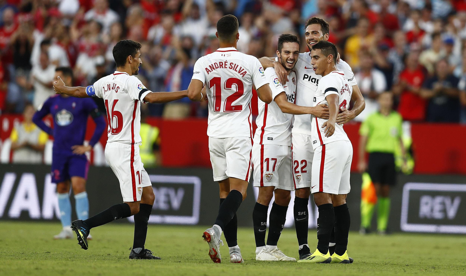 Las imágenes del Sevilla-Celta