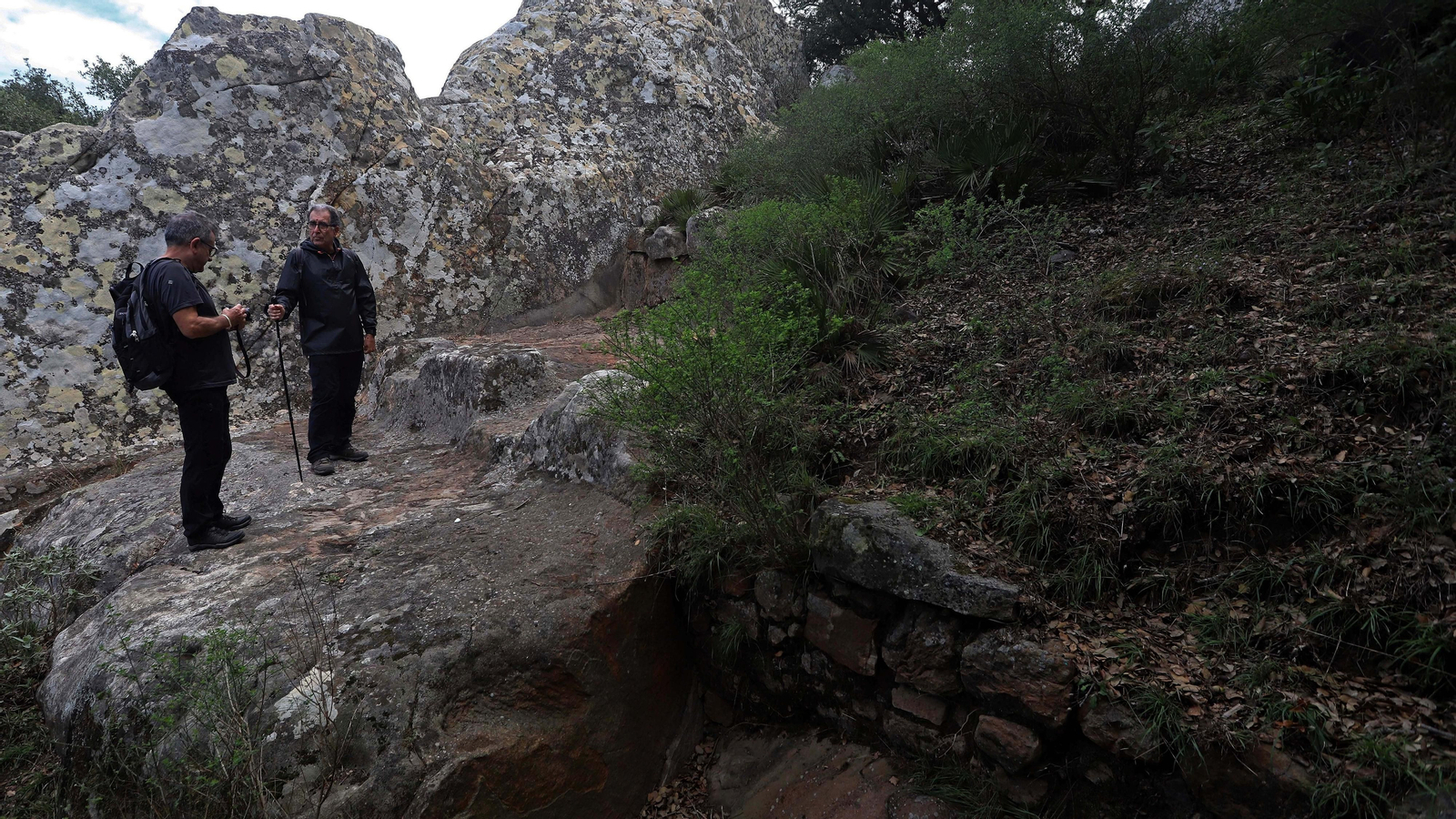 Fotos del asentamiento Turdetano de la Sierra de la Plata  en Tarifa