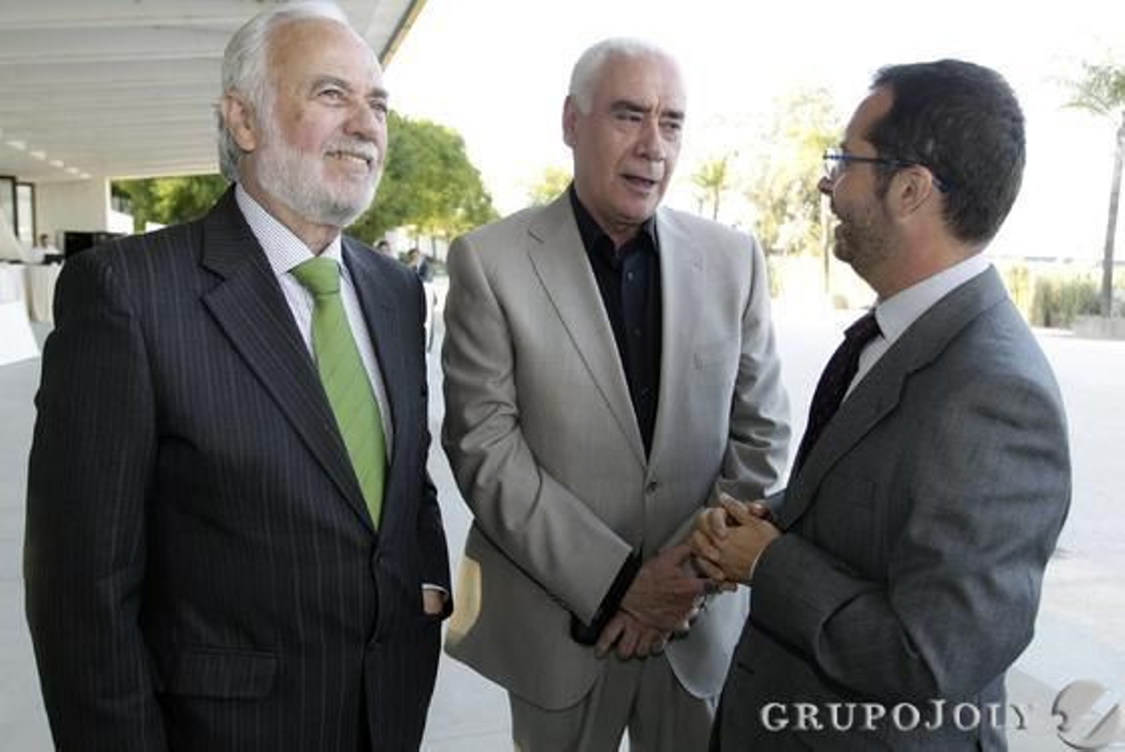 Isaías Pérez Saldaña, Luciano Alonso y Juan Manuel Marqués.

Foto: A. Pizarro - M. Gómez - J.C. Vázquez - V. Hidalgo