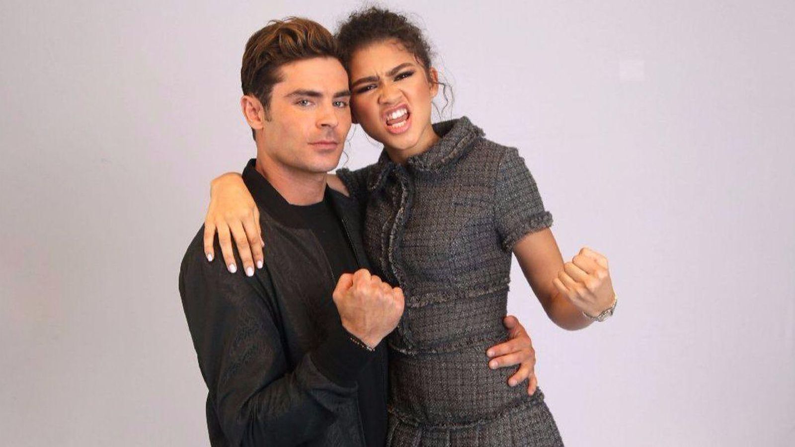 Zendaya y Zac Efron.