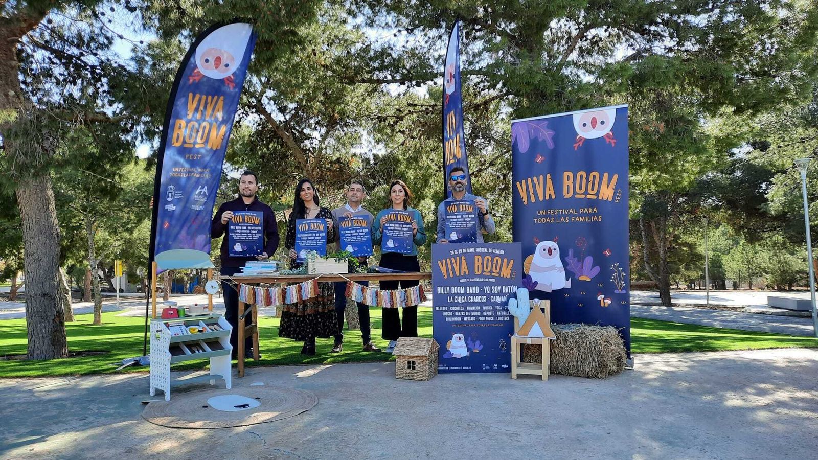 Viva Boom Fest, un festival para la familia, llegará en mayo a Huércal de Almería
