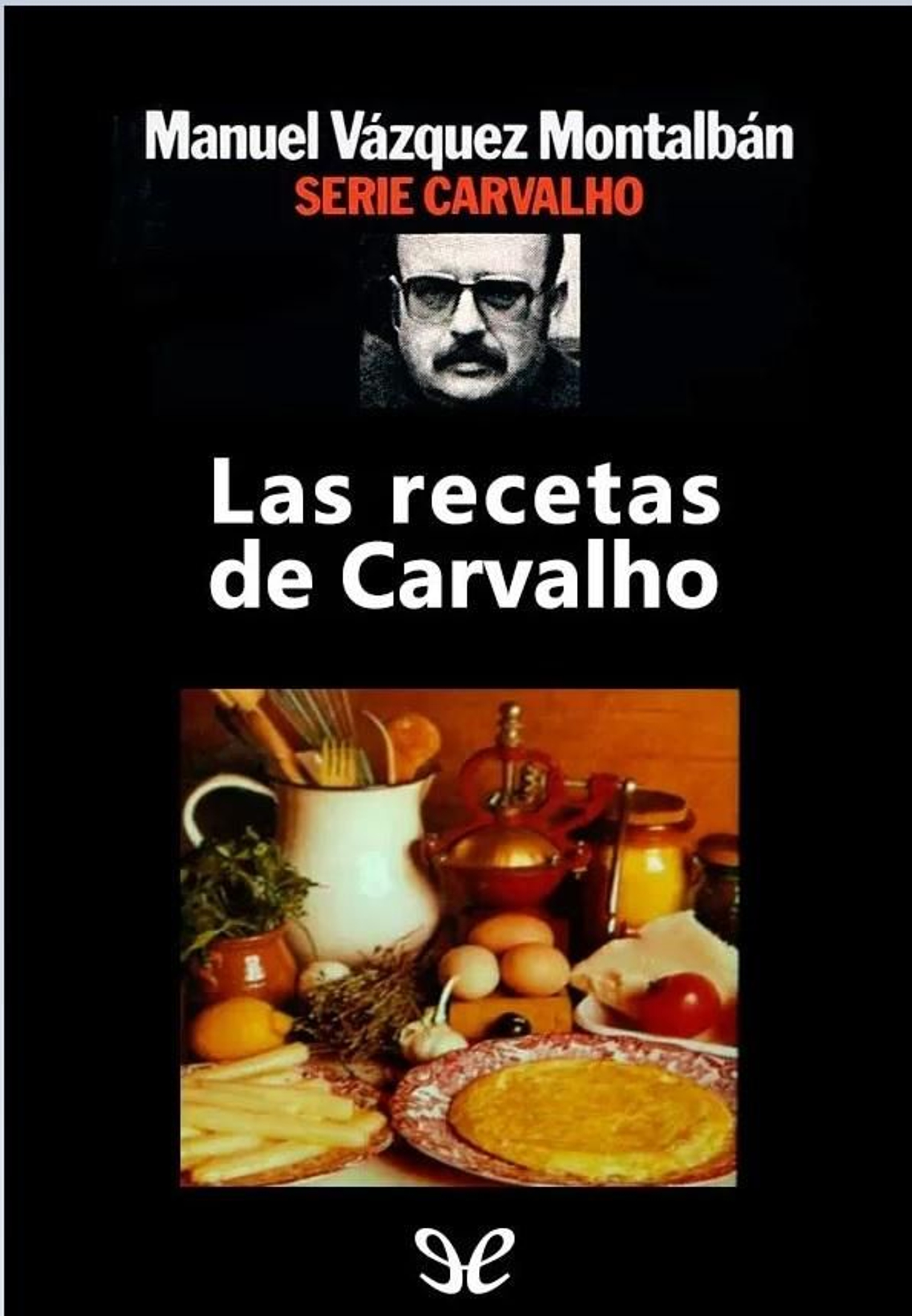 Portada de ‘Las recetas de Carvalho’ (1989).