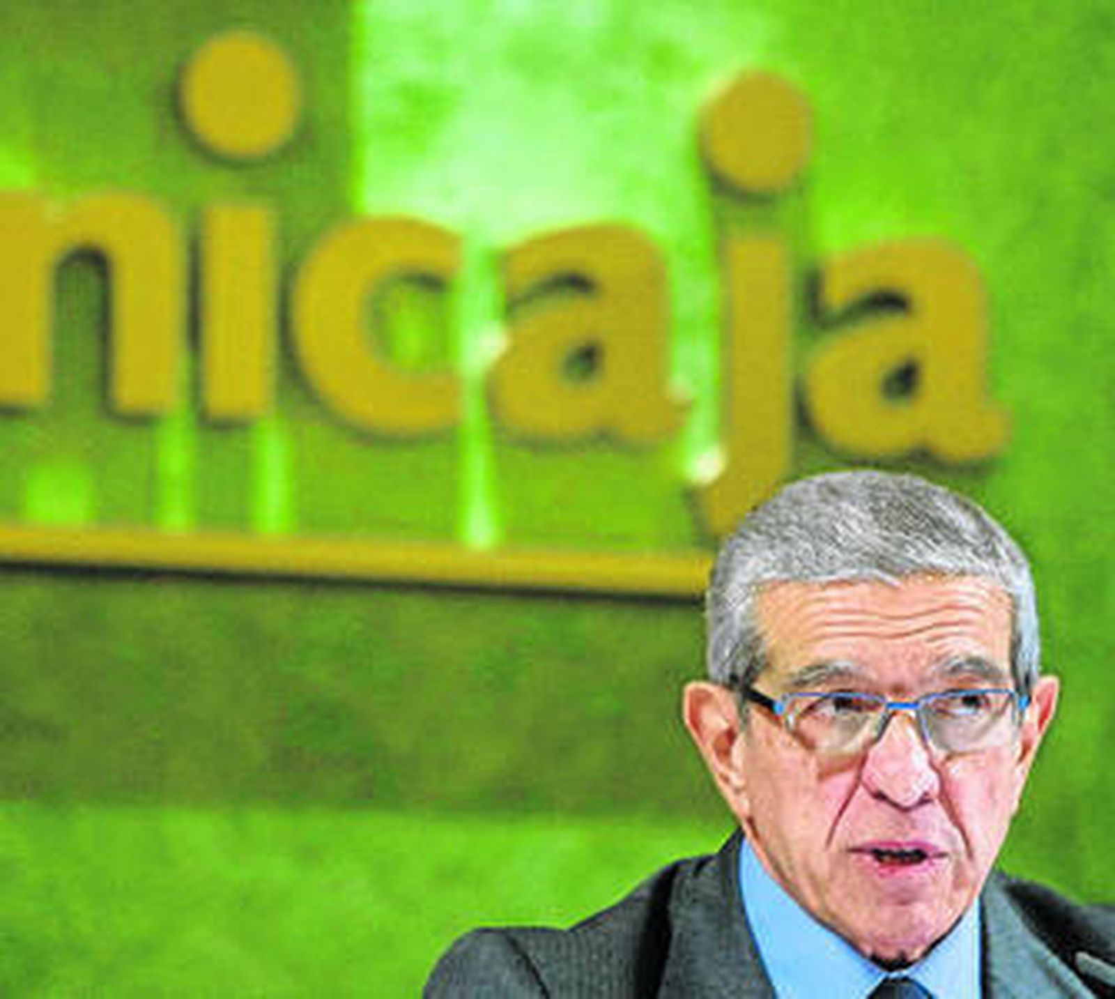 Braulio Medel, presidente de Unicaja.