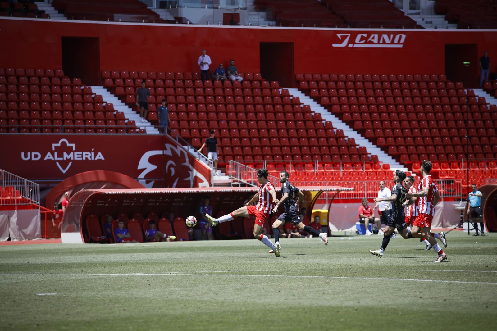 Imágenes del partido entre el Almería B y el Real Jaén
