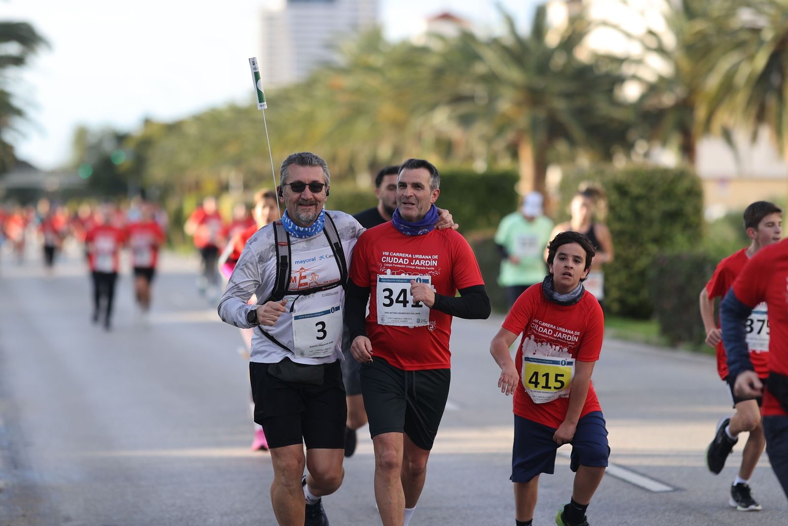 La Carrera Urbana Fundación Unicaja Sagrada Familia, en fotos