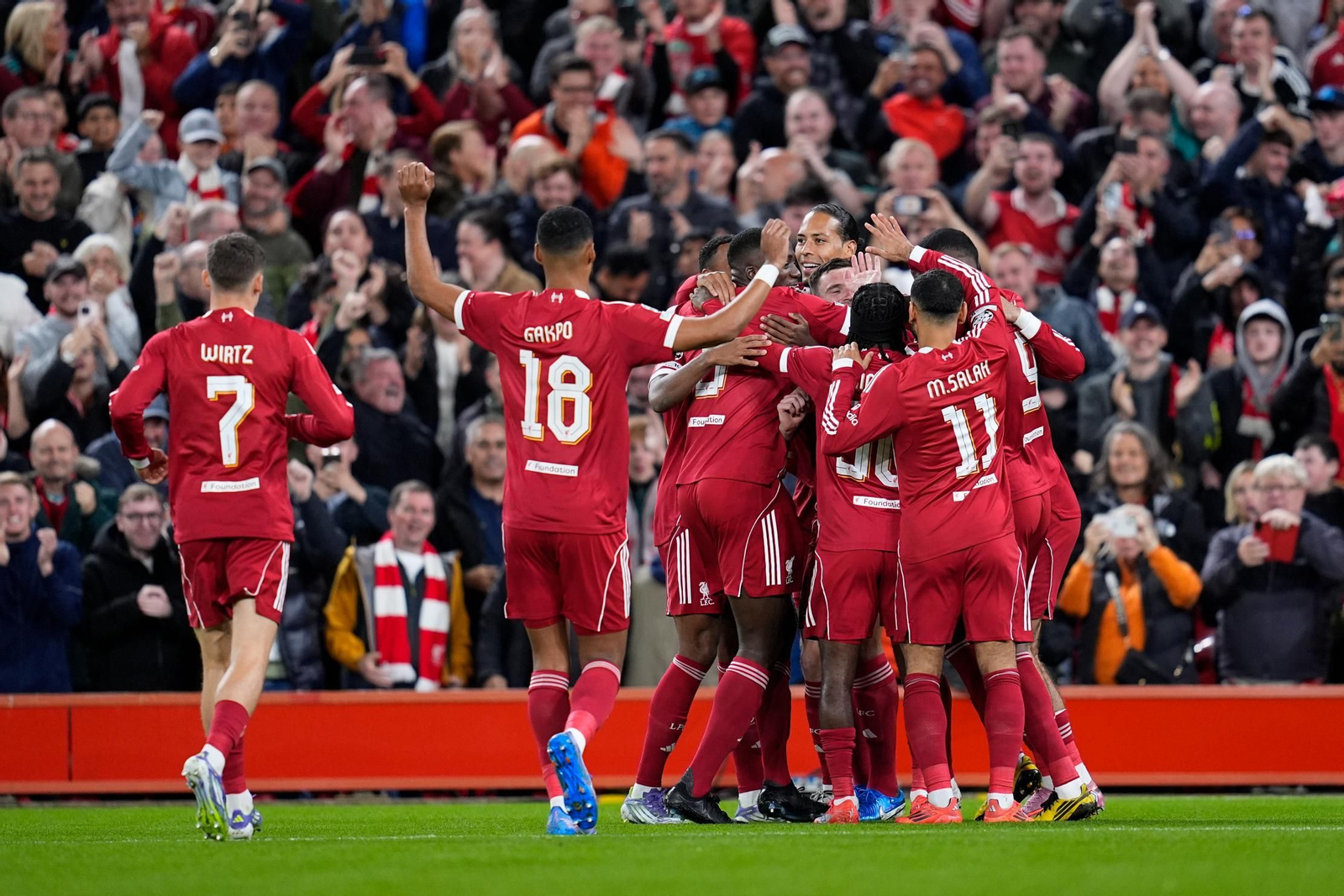 Las fotos del Liverpool - Atlético de Madrid