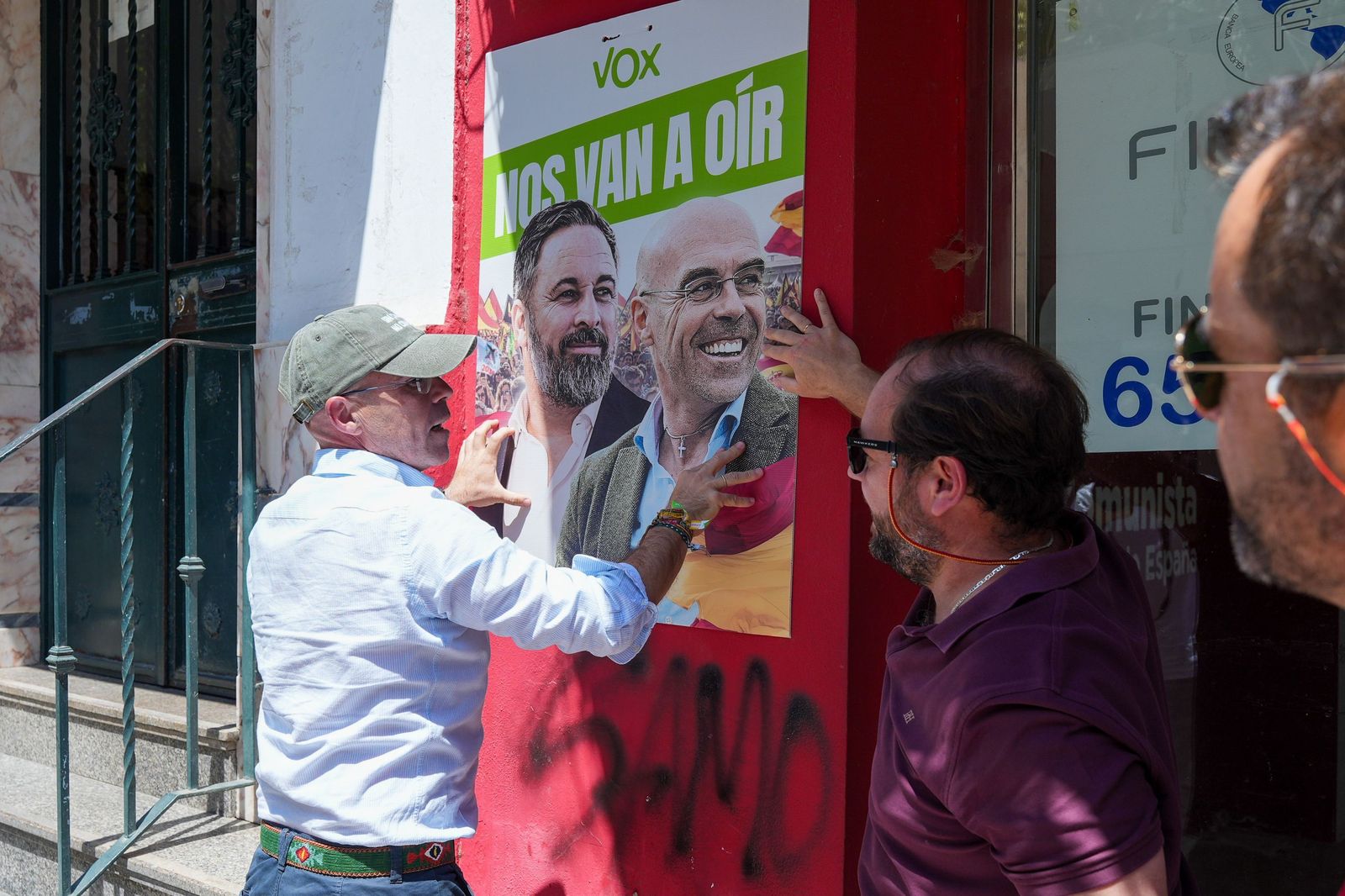Jorge Buxadé, en San Juan de Aznalfarache.