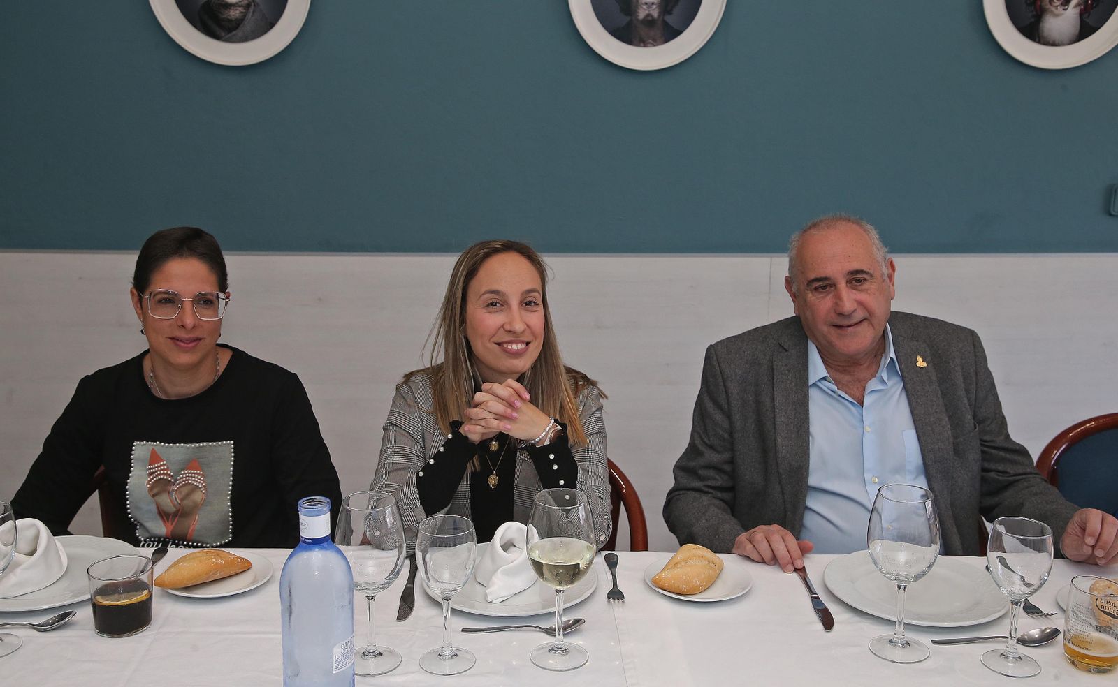 Fotos de la tertulia cofrade de Europa Sur en La Línea 2023