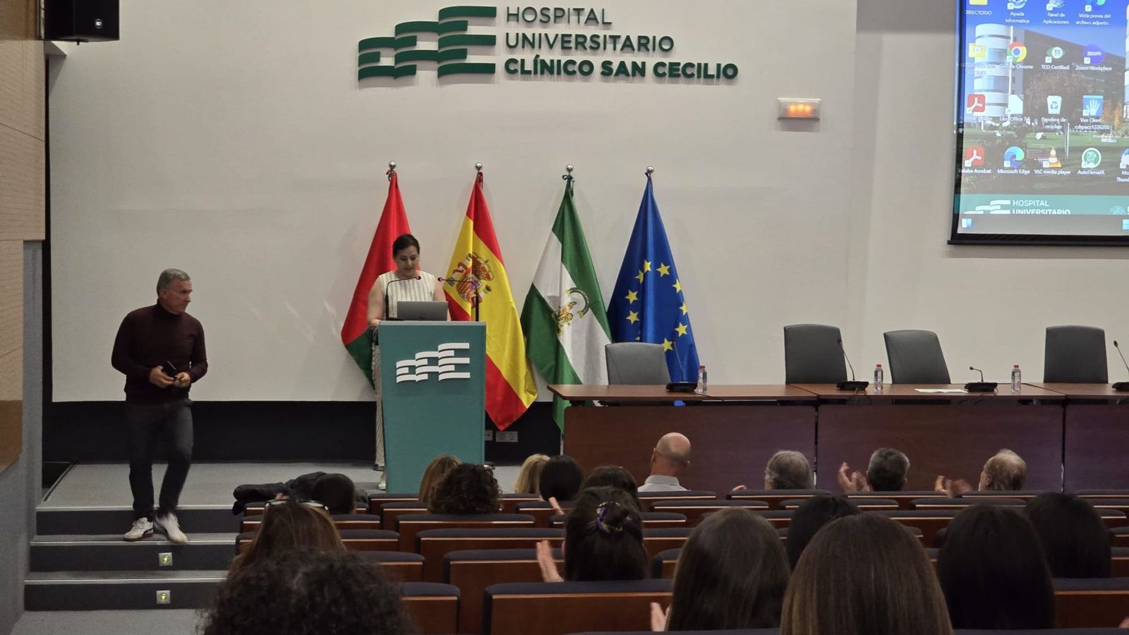 Testimonio de una paciente durante el acto