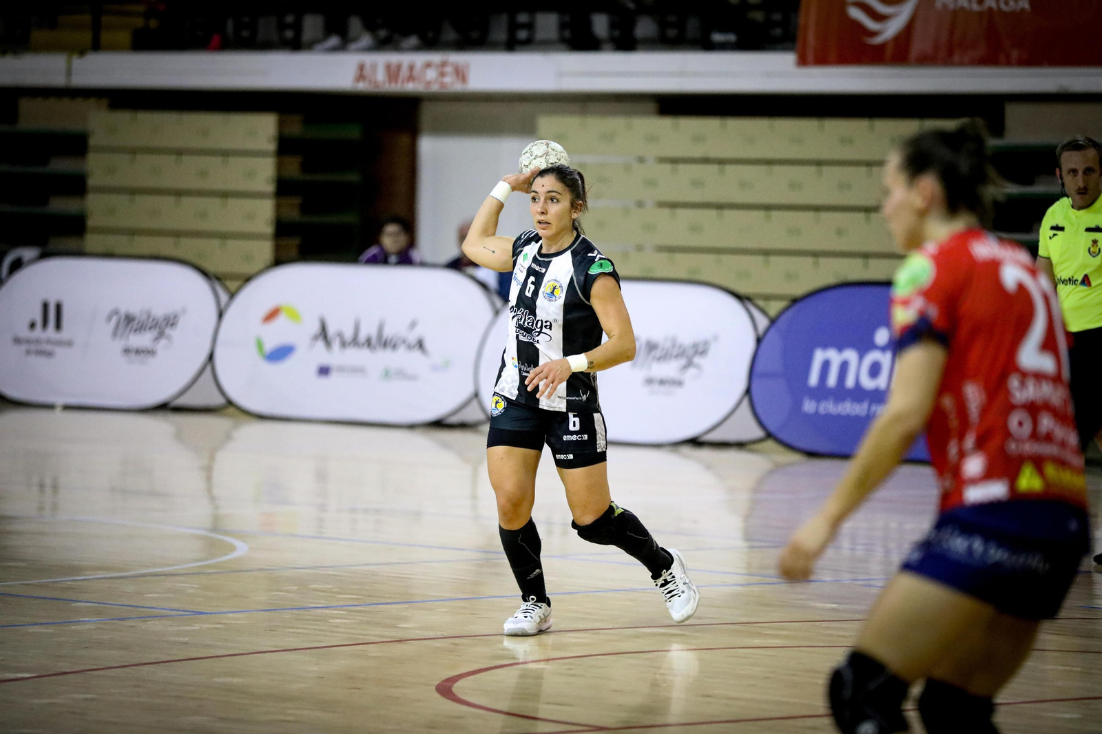 Estela Doiro, en acción. Estela Doiro, en acción.