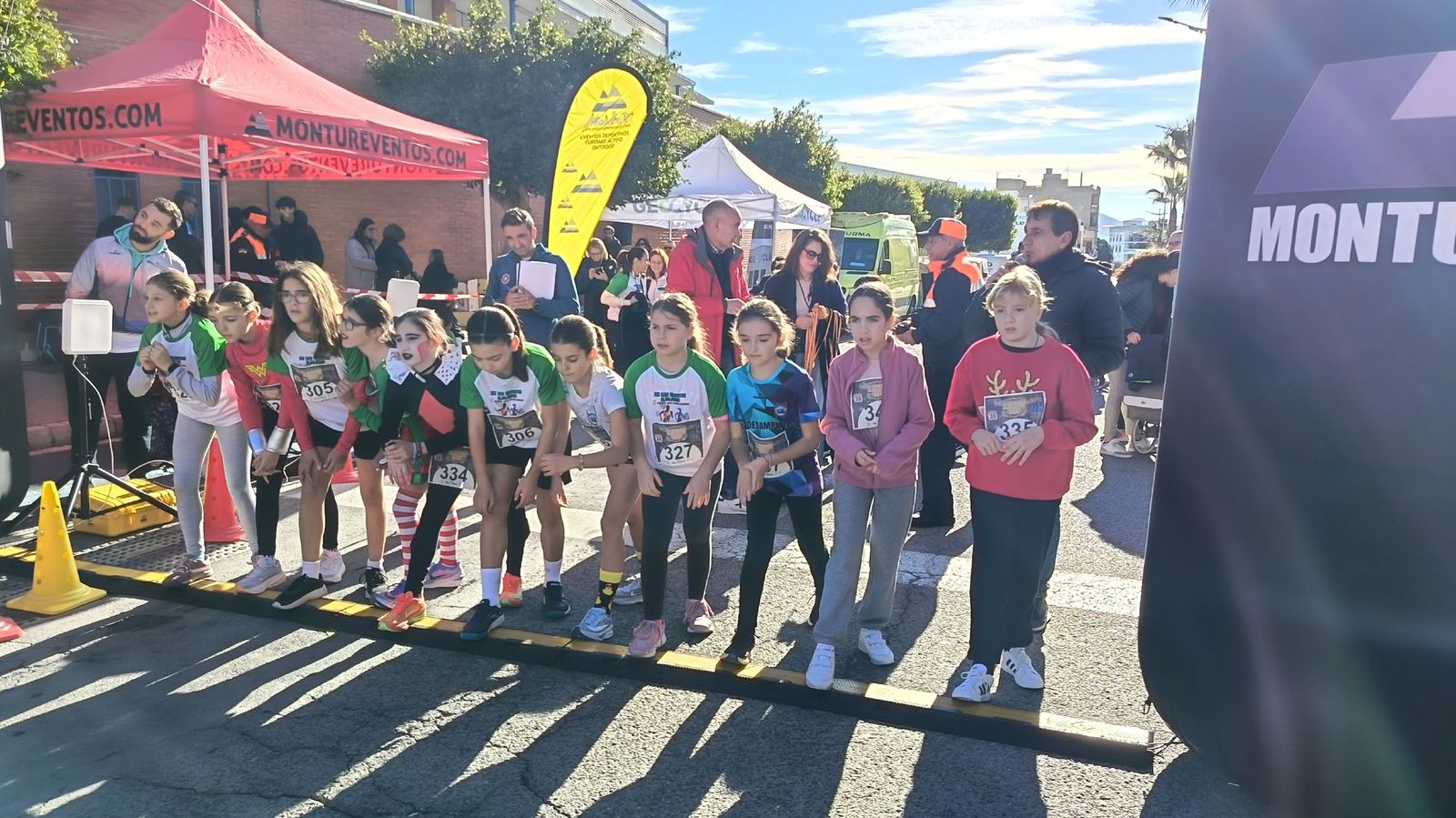 La San Silvestre albojense recoge 700 kilogramos de alimentos destinados a Cáritas