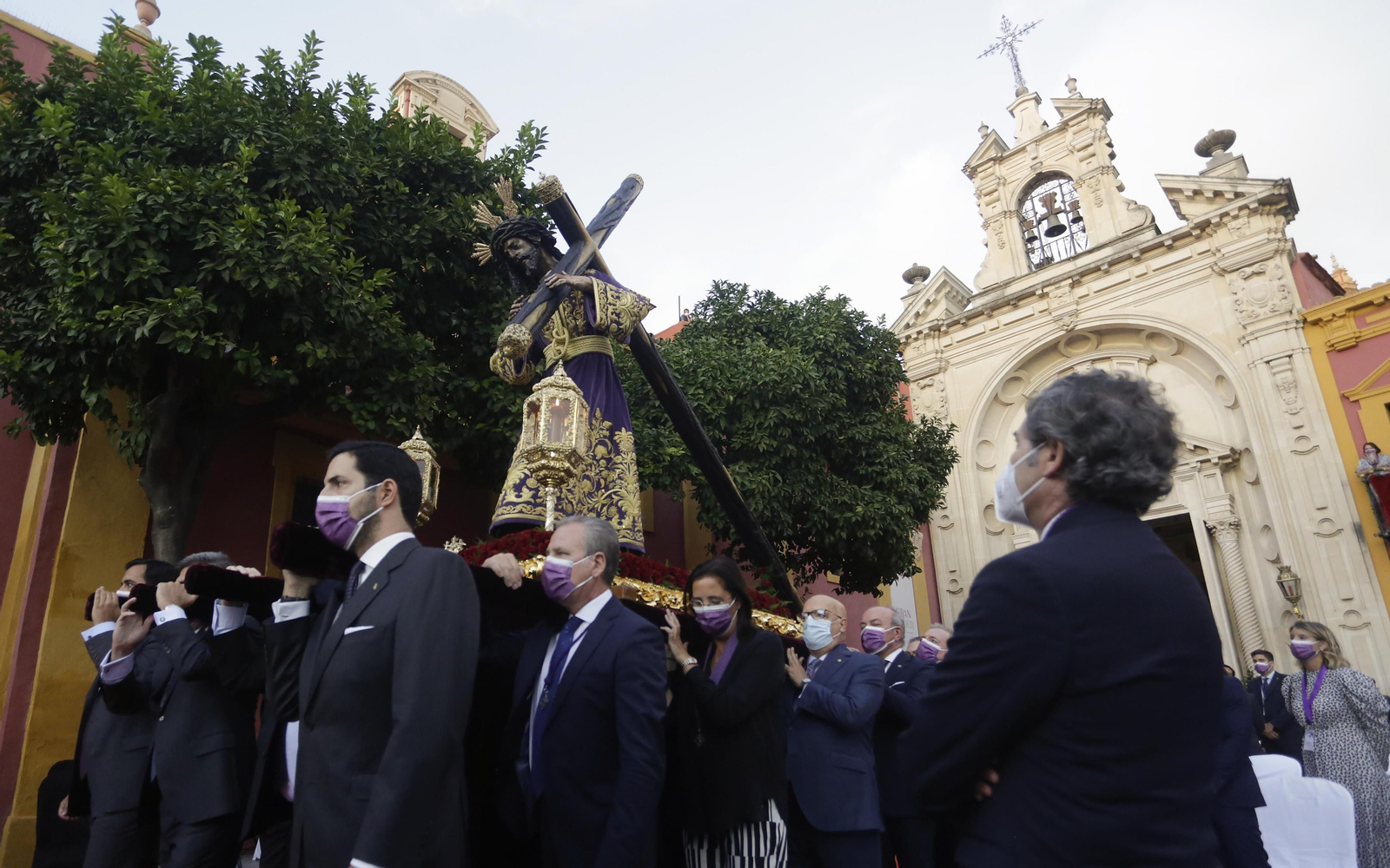 Las imágenes de la misa por el cuarto centenario del Gran Poder