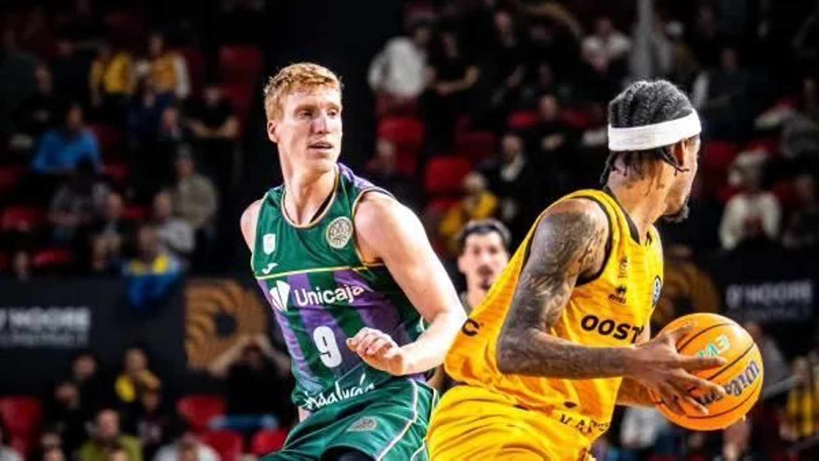 El Filou Oostende-Unicaja, en fotos